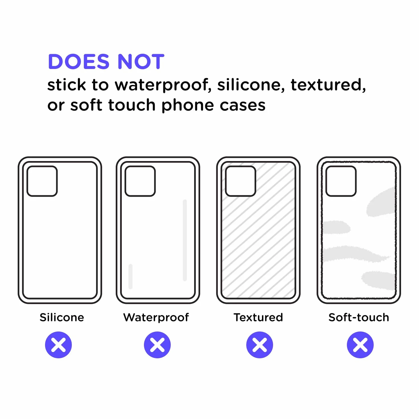 PopSockets PopGrip Plant rozszerzany stojak i uchwyt z materiałów roślinnych wymienną górną częścią półprzezroczyste niebieskie