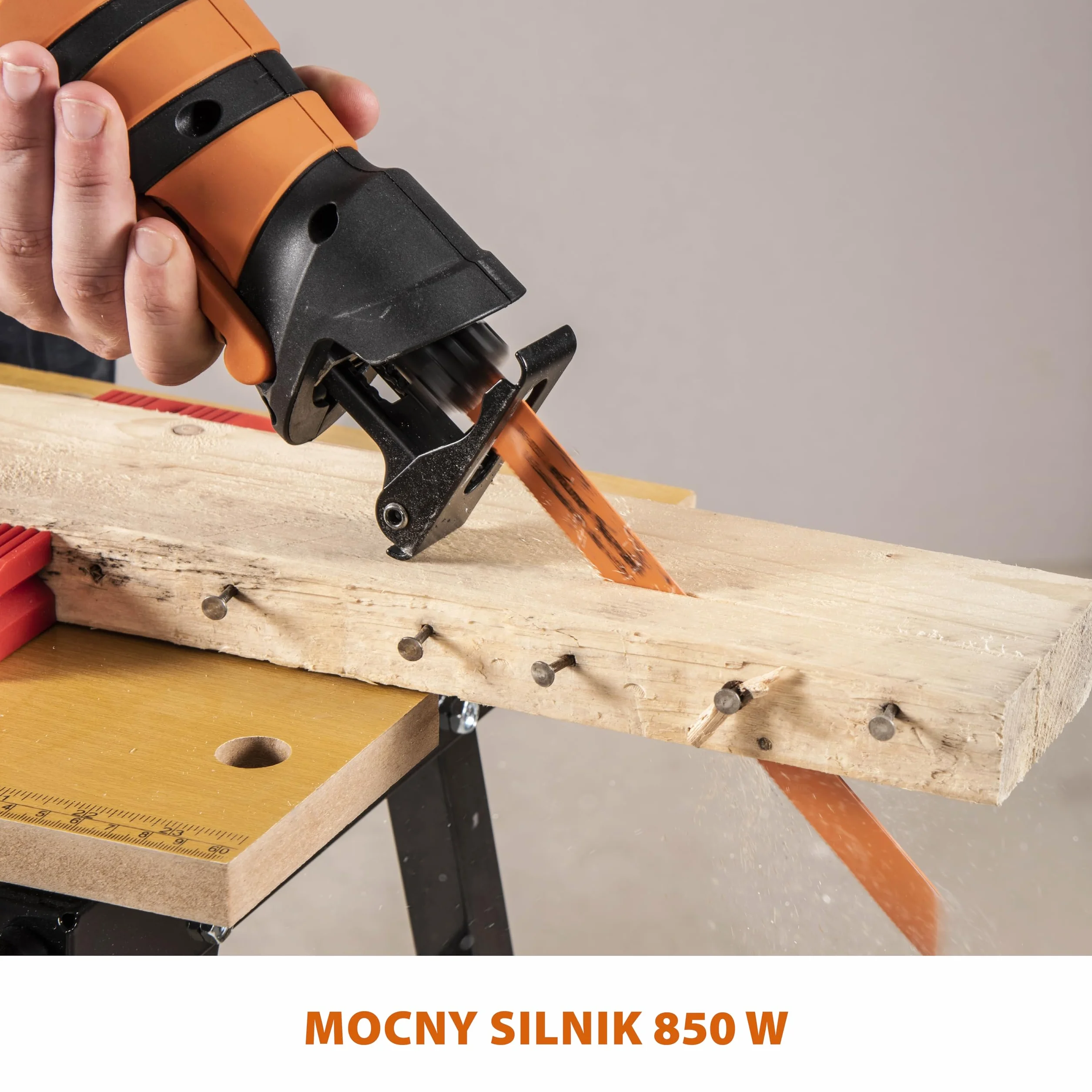 Evolution Power Tools R230RCP piła szablasta, piła uniwersalna, uchwyt obracany o 180°