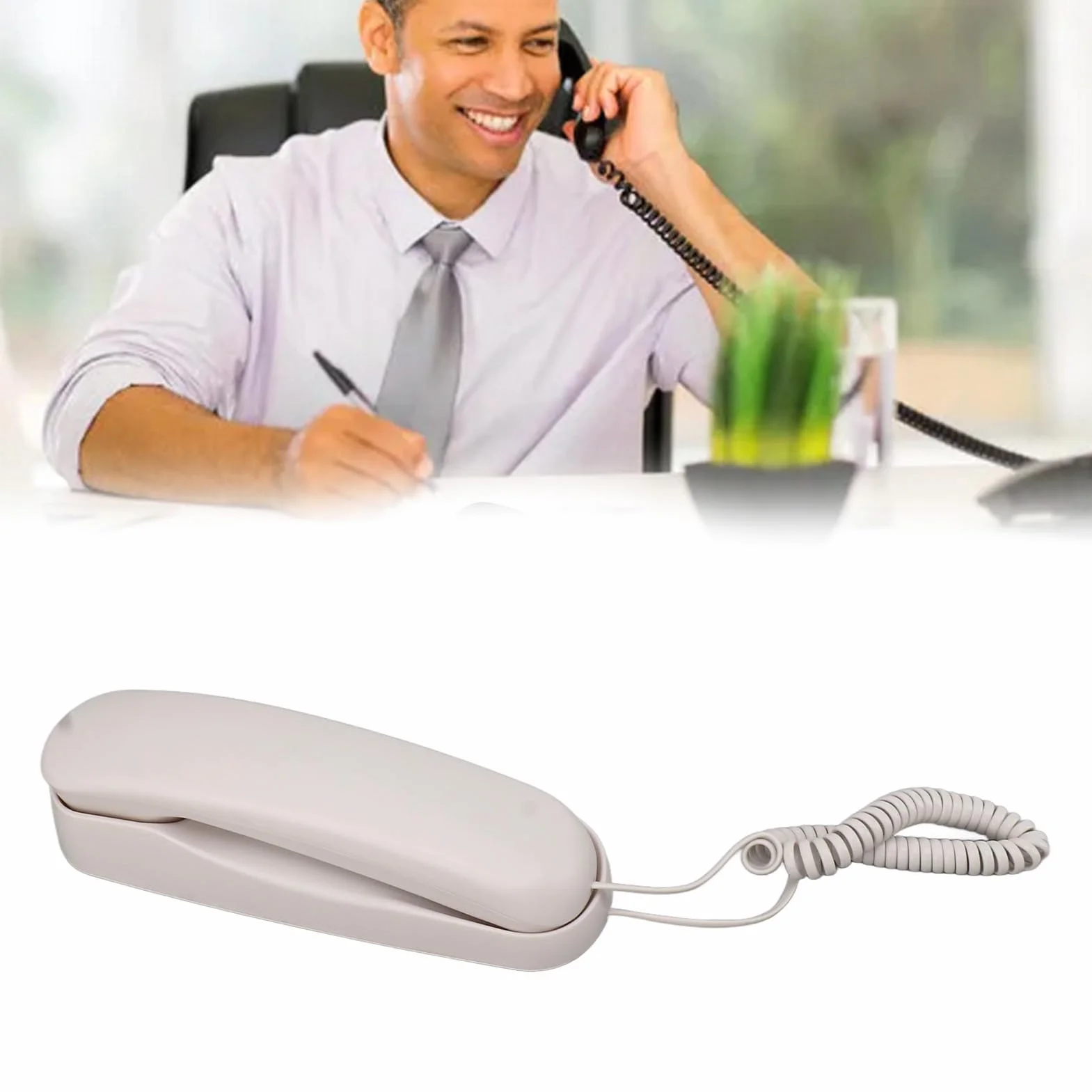 Przewodowy Telefon Domowy, Telefony ścienne w Stylu Retro do Telefonów Stacjonarnych, Analogowy Telefon Stacjonarny ze Wzorem Klasycznego Telefonu ściennego, Telefon w Starym