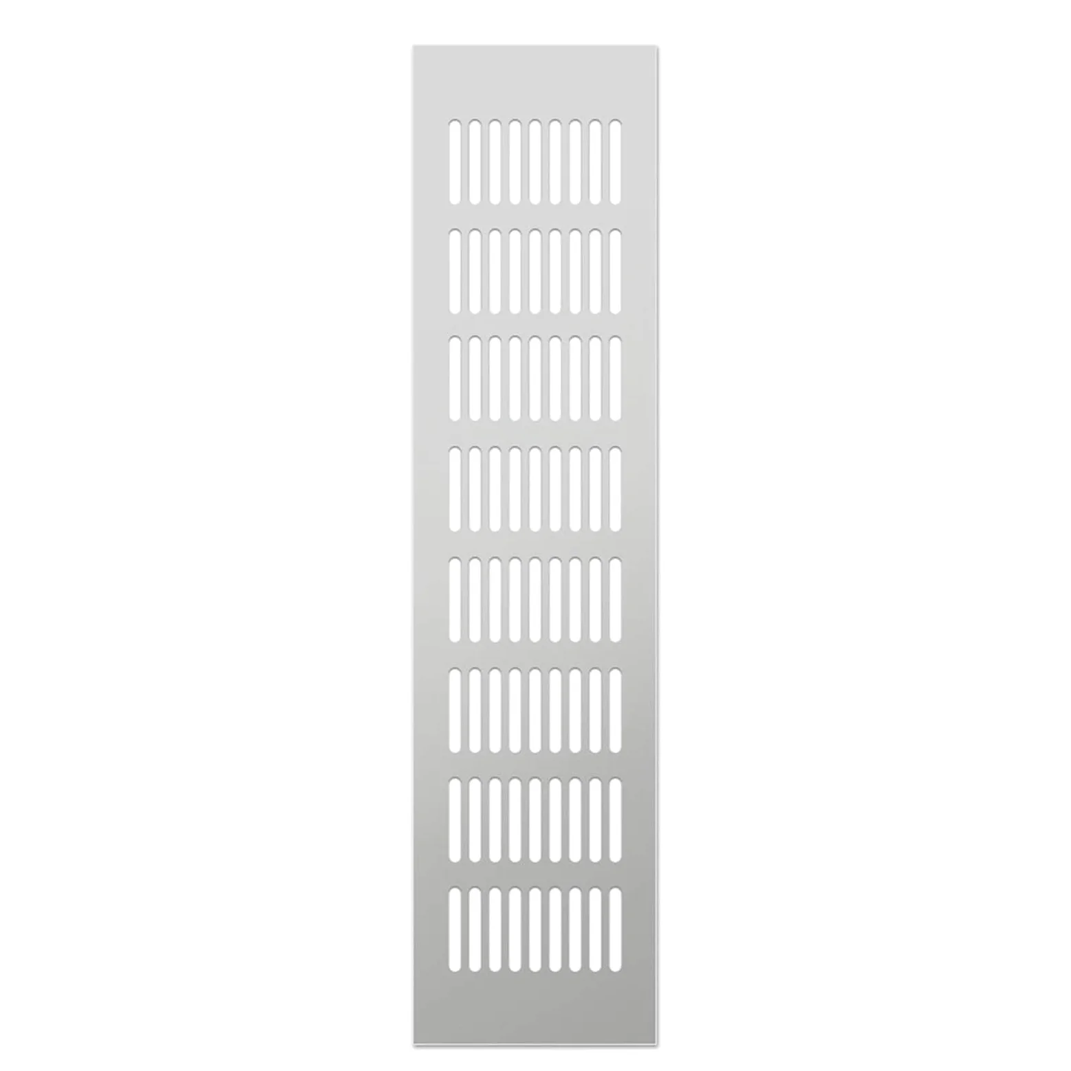 Grille wentylacyjne ze stopu aluminium prostokątna oddychająca siatka osłona wentylacyjna dekoracyjny wentylator chłodzący do domu/100 x 200 mm