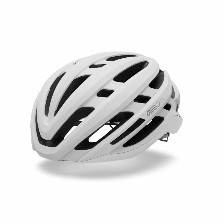 Giro - Kaski Agilis MIPS - Adult Unisex - Sprzęt ochronny, kask rowerowy, kask szosowy, kask ochronny do roweru szosowego, biały matowy, S