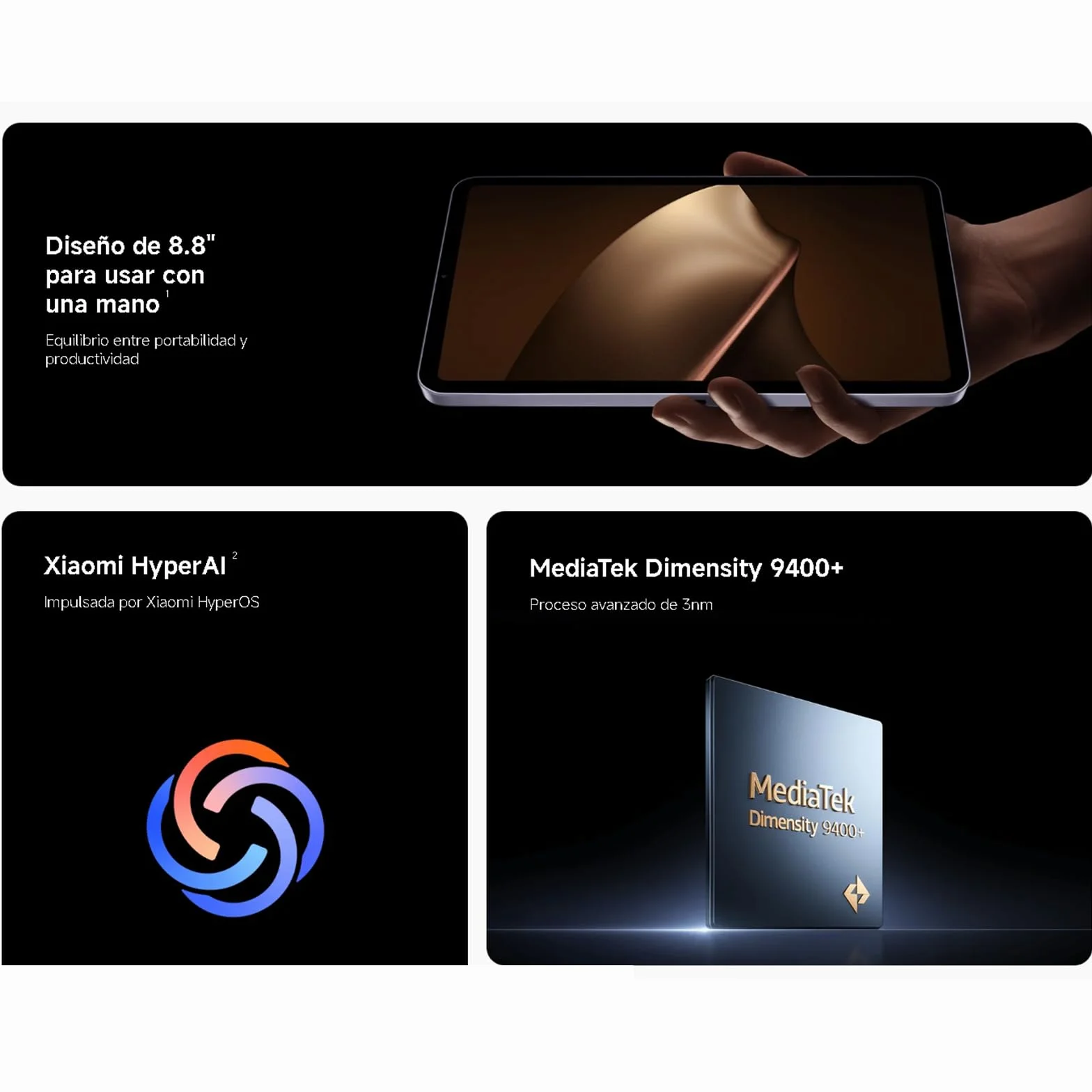 XIAOMI Pad Mini Tablet 12GB 512GB Czarny