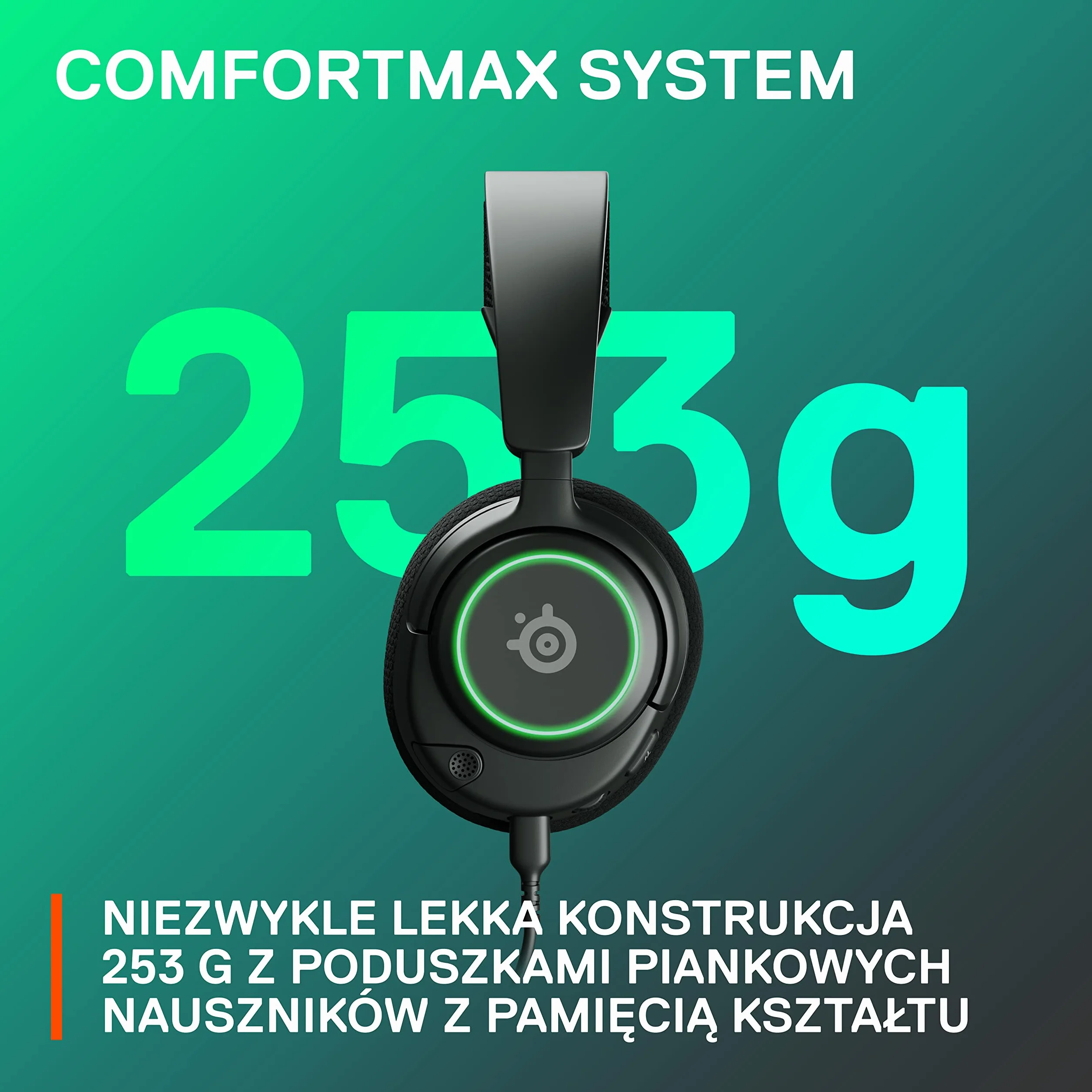 Steelseries Arctis Nova 3 Słuchawki Czarny