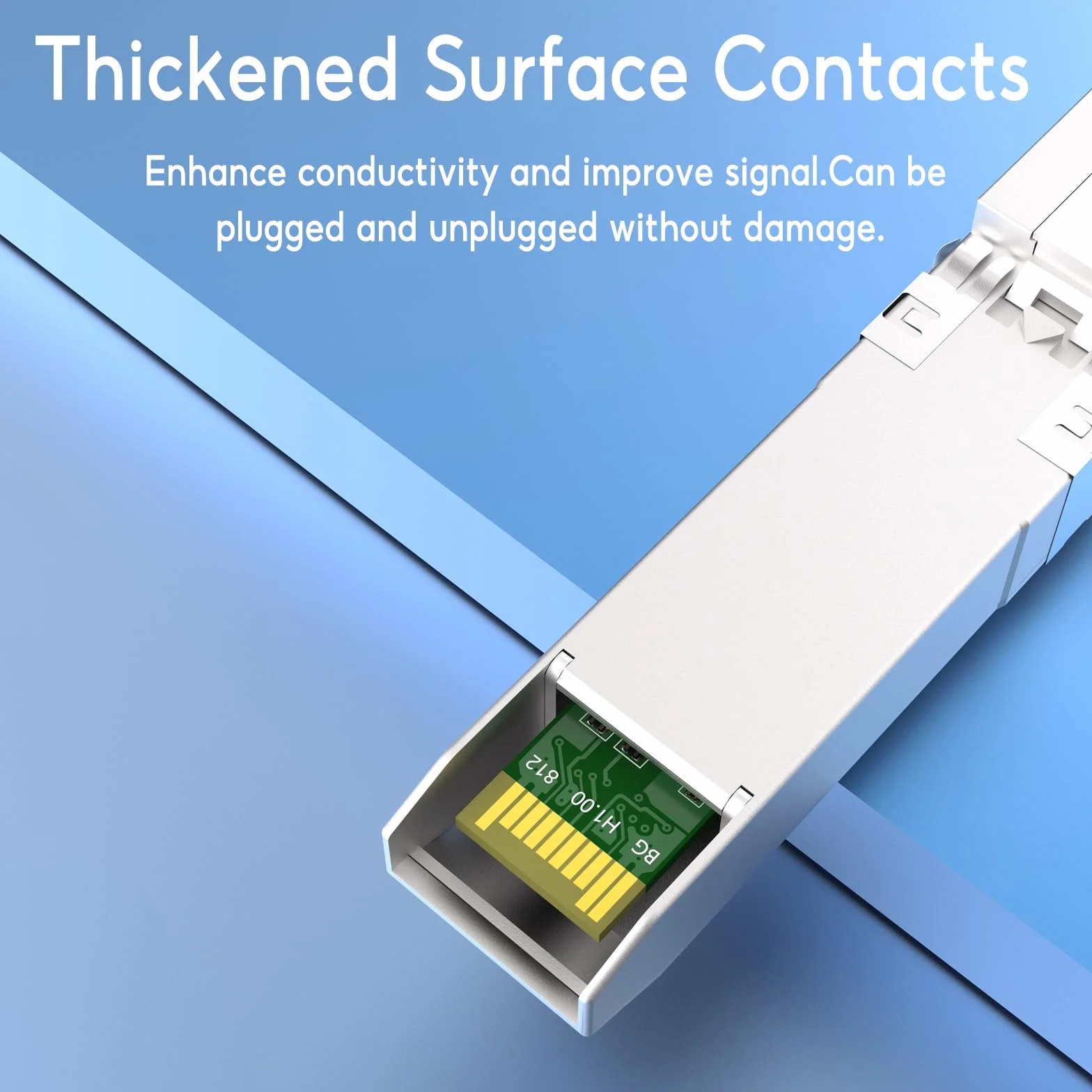 SODOLA 10GBase-T RJ45 SFP+ moduł miedziany 30m Plug and Play Hot Pluggable 1 sztuka