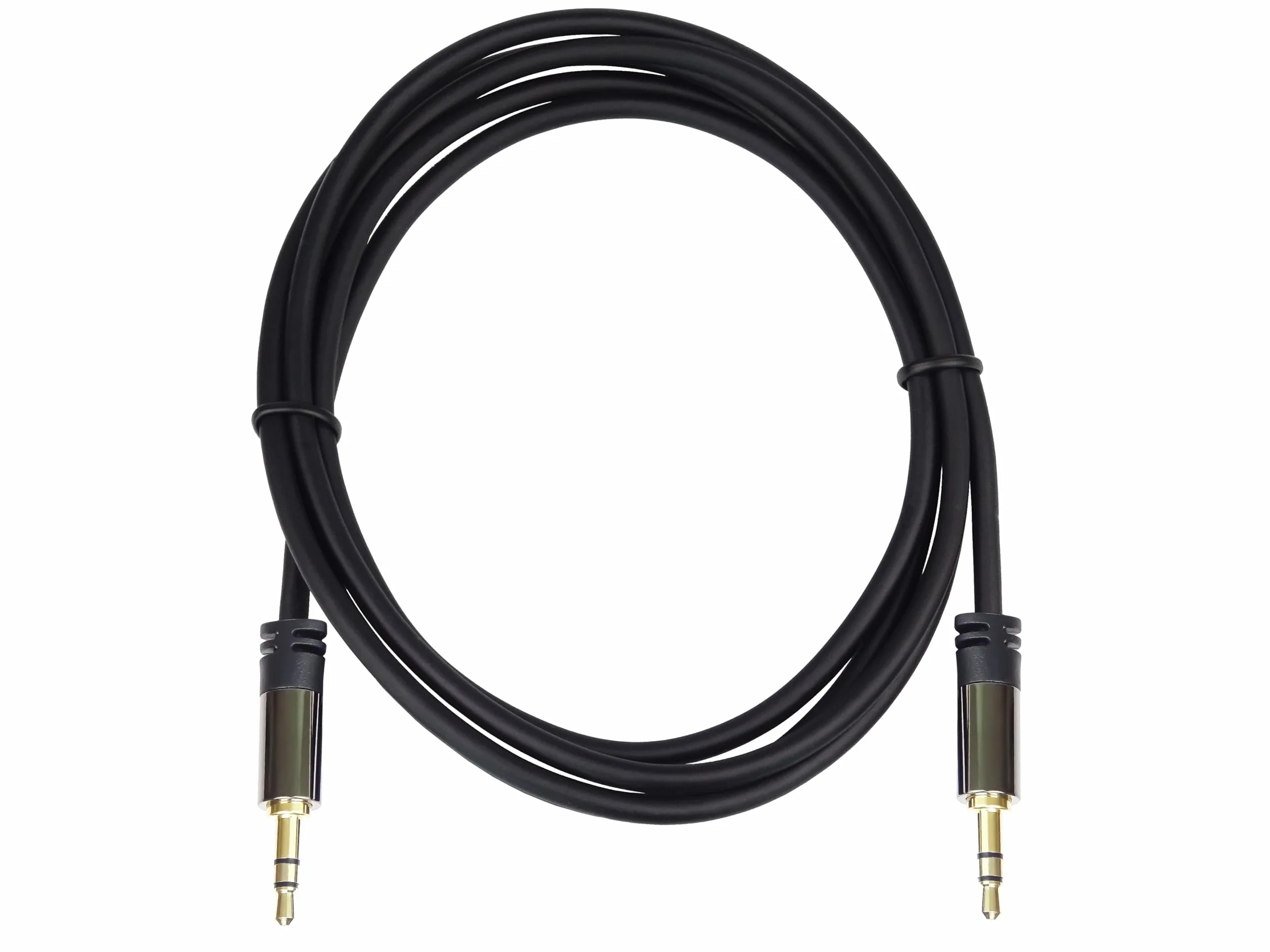 PremiumCord Kabel Stereo HQ Jack 3,5 mm, Wtyczka Jack 3,5 mm do Wtyczki, Kabel Połączeniowy Audio Zestawu Słuchawkowego Aux, Ekranowany, Złącze Metalowe, M/M, Długość 3 m