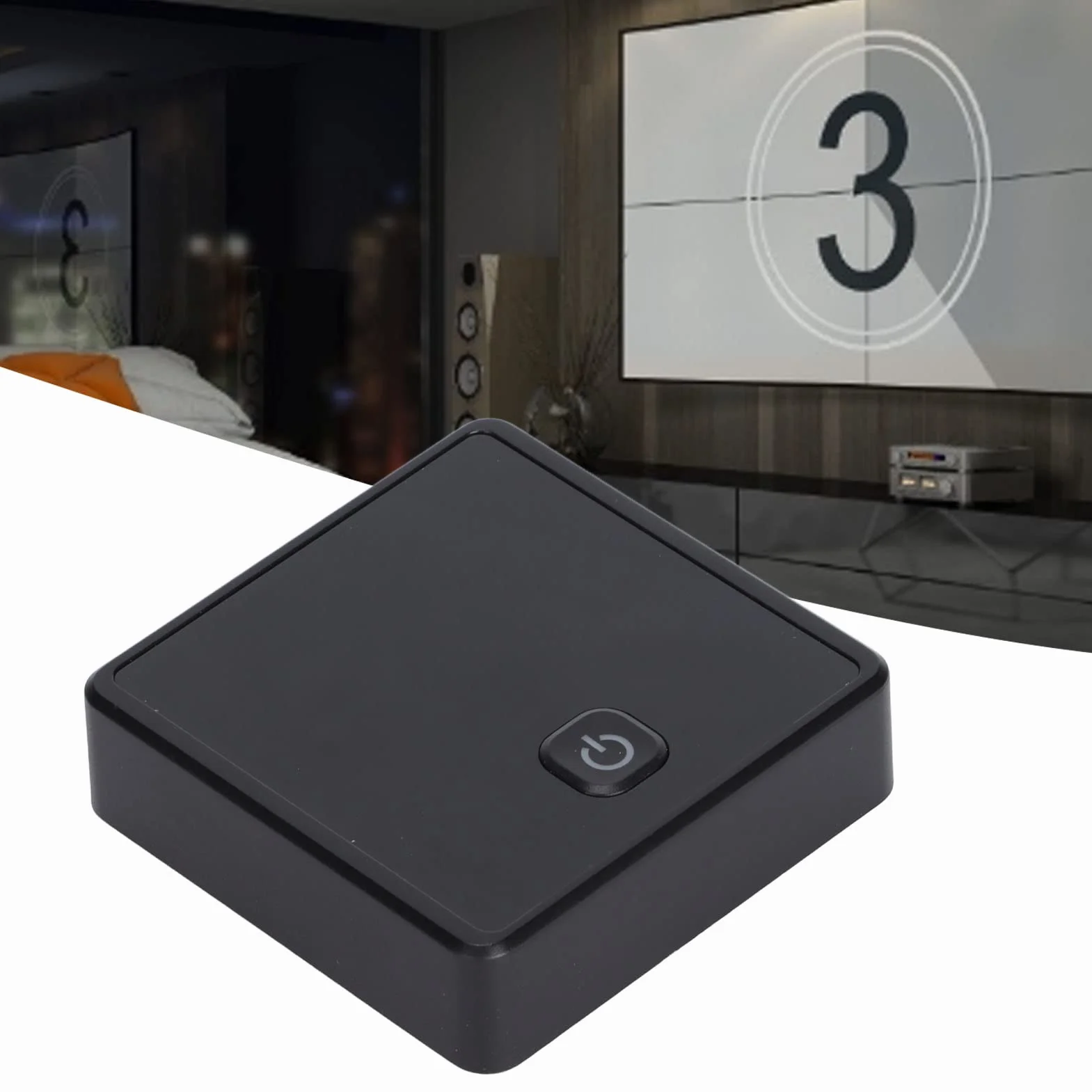 Bluetooth 5.0 Odbiornik Nadajnik Audio ZF380, Niskie Opóźnienie, 3,5mm Optyczny AUX SPDIF
