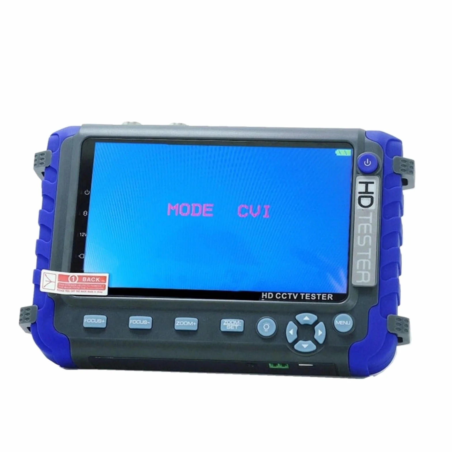 Tester CCTV, 5-calowy 4-w-1 tester CCTV 8mp | Z TVI CVI 8mp AHD tester kamery wideo, monitor AHD tester przenośny VGA PTZ kontroler do testowania kamer CCTV i IP.