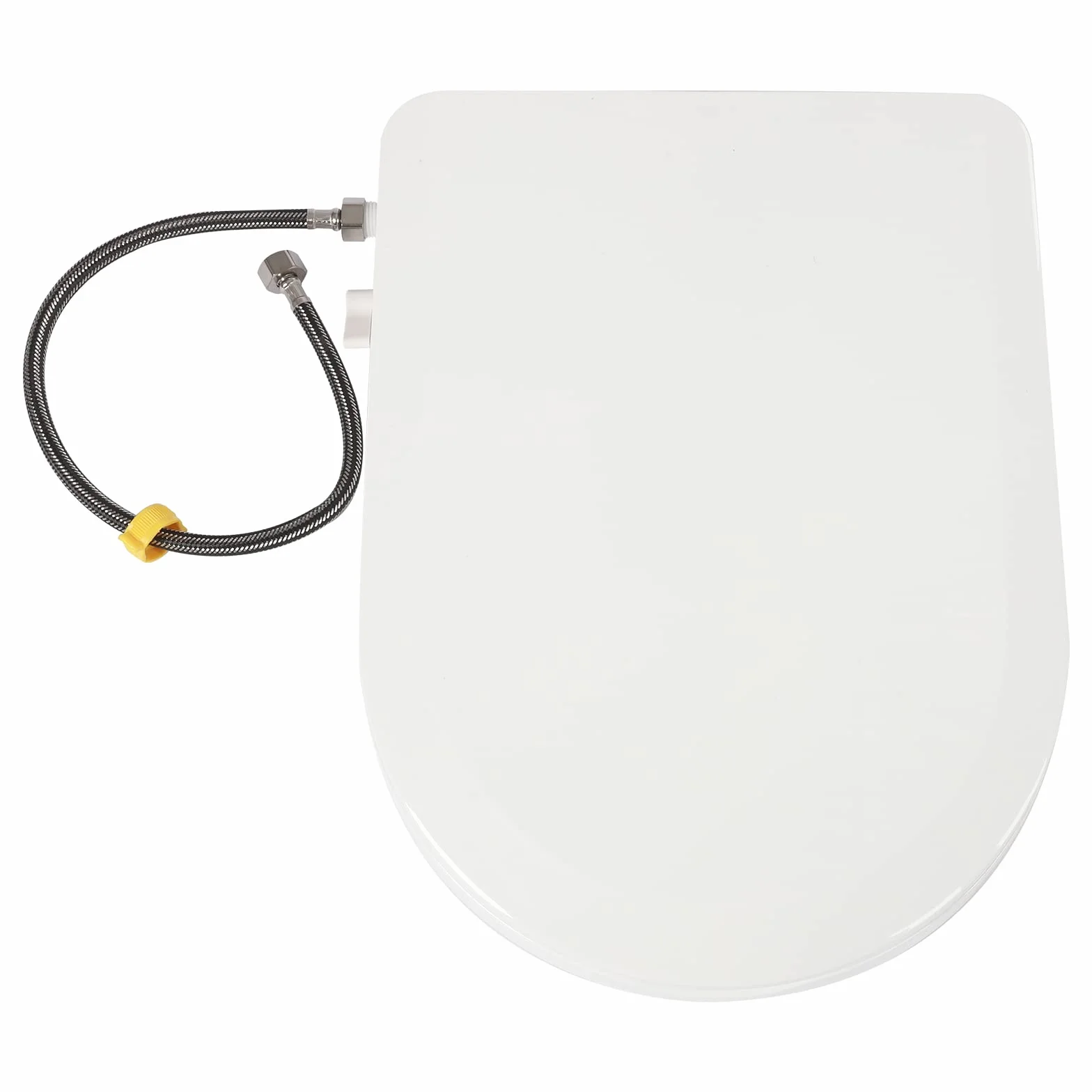 Deska sedesowa bidetowa, nakładka na bidet do czyszczenia przedniej i tylnej części, nie elektryczna, japońska toaleta, wersja 3-otworowa, do toalety od 10 do 15 cm