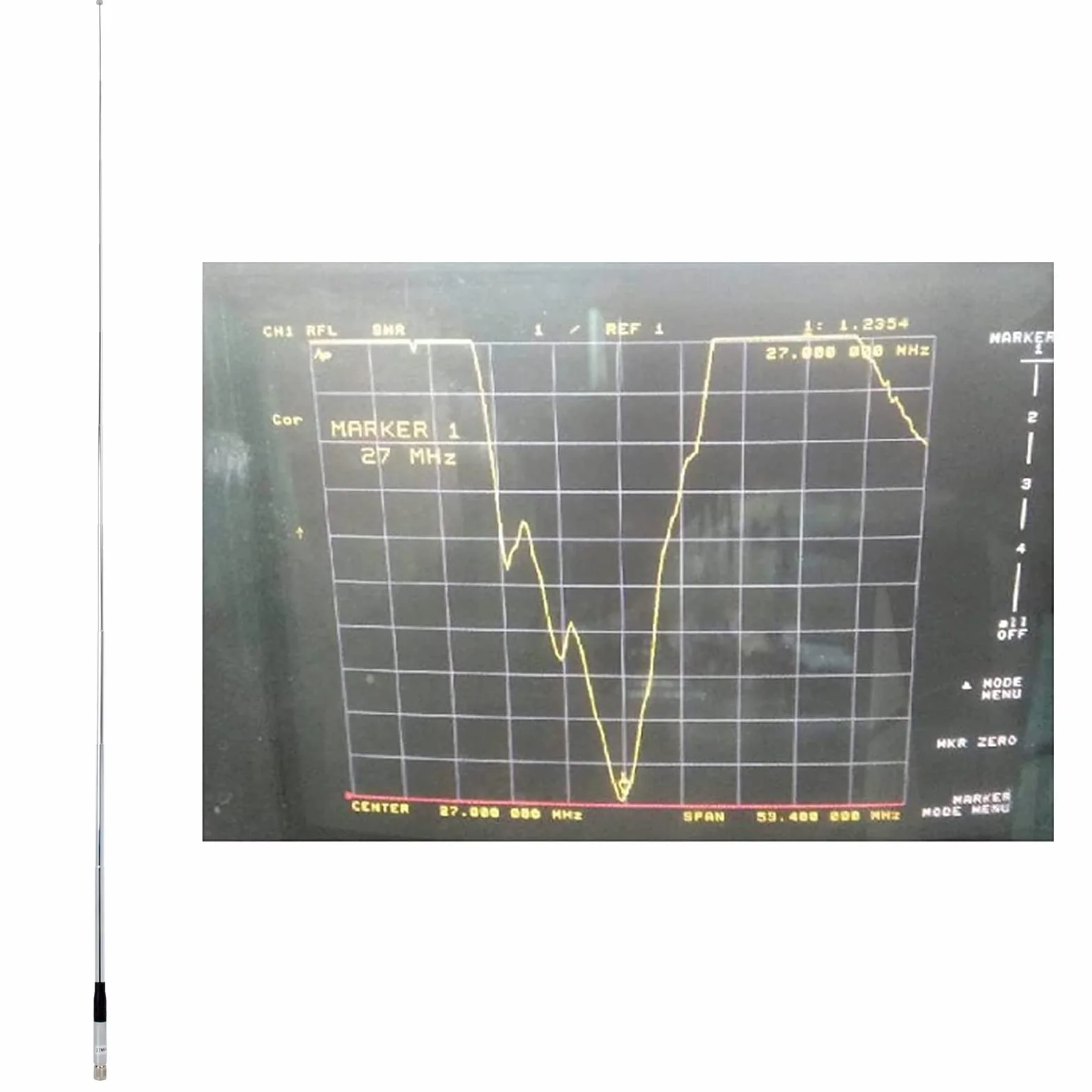 TWAYRDIO CB antena radiowa TNC 27 MHz teleskopowa ręczna antena wysuwana 23,3 cm do 1,3 m radio do President Randy III 3 PNI Escort HP 72 przenośne radio amatorskie CB