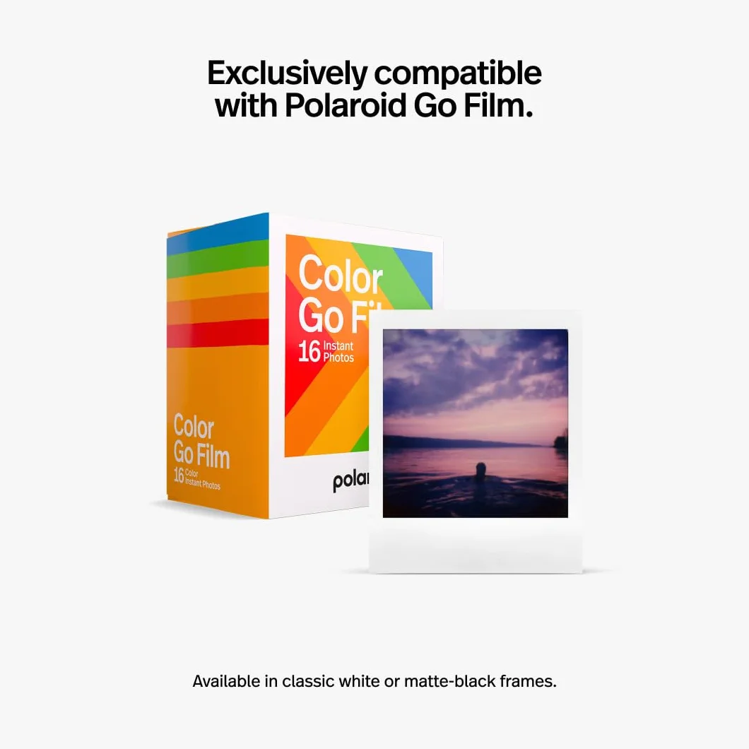 Polaroid Go Generation 2 - natychmiastowa kamera filmowa - niebieska (9147) - kompatybilna tylko z Go Film