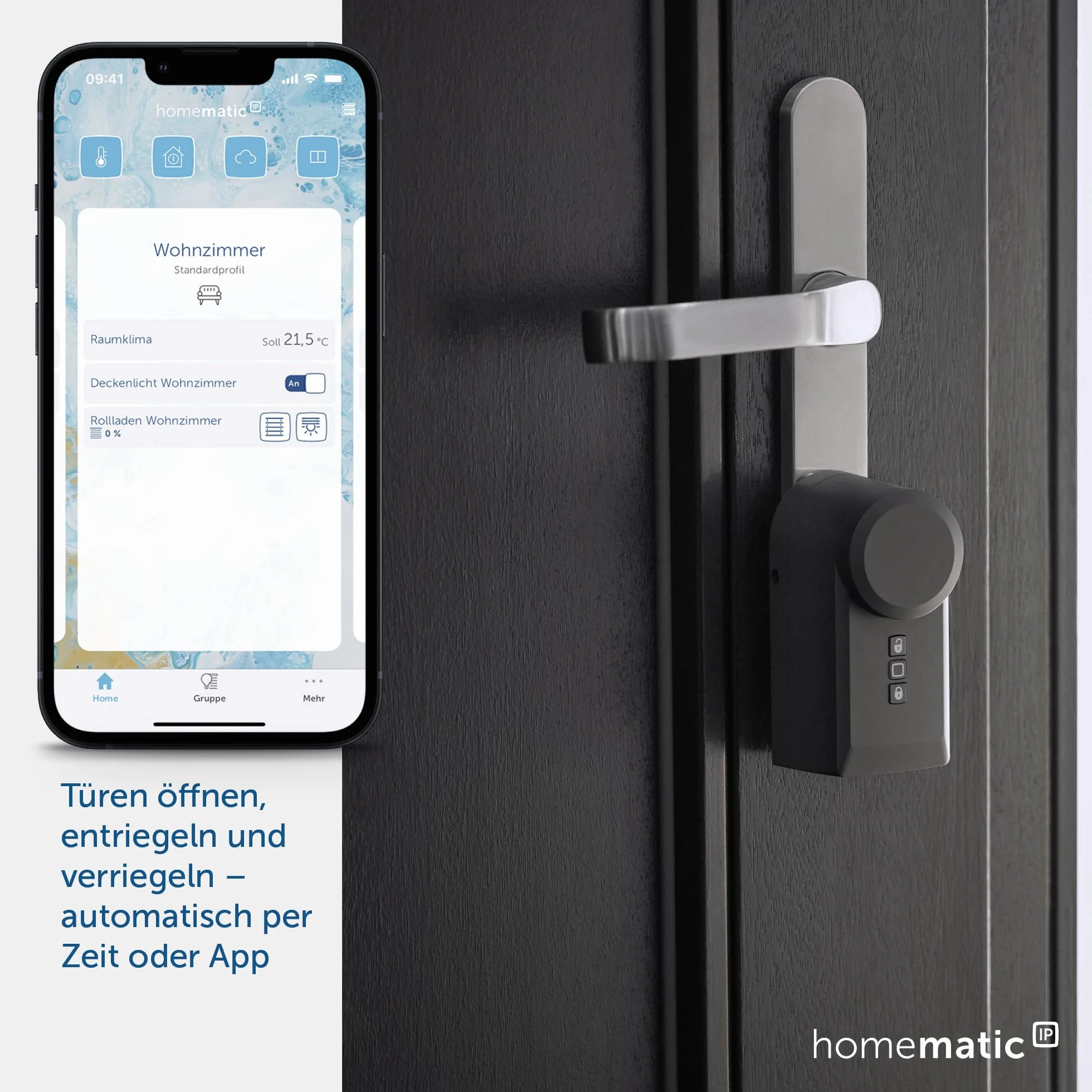 Smart Home Türschlossantrieb (HmIP-DLD-A) (anthrazit)