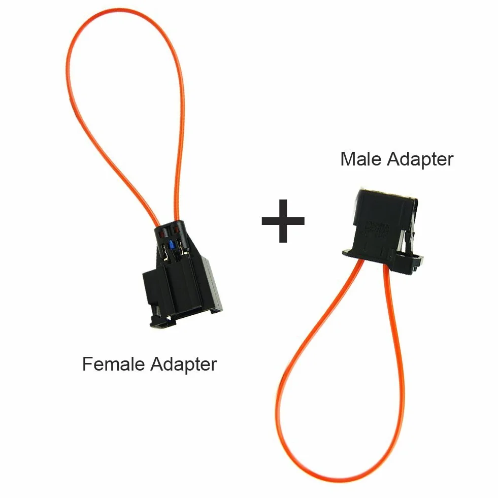 MOST optyczny kabel światłowodowy pętla złącze adapter żeński męski do diagnostyki i nawigacji