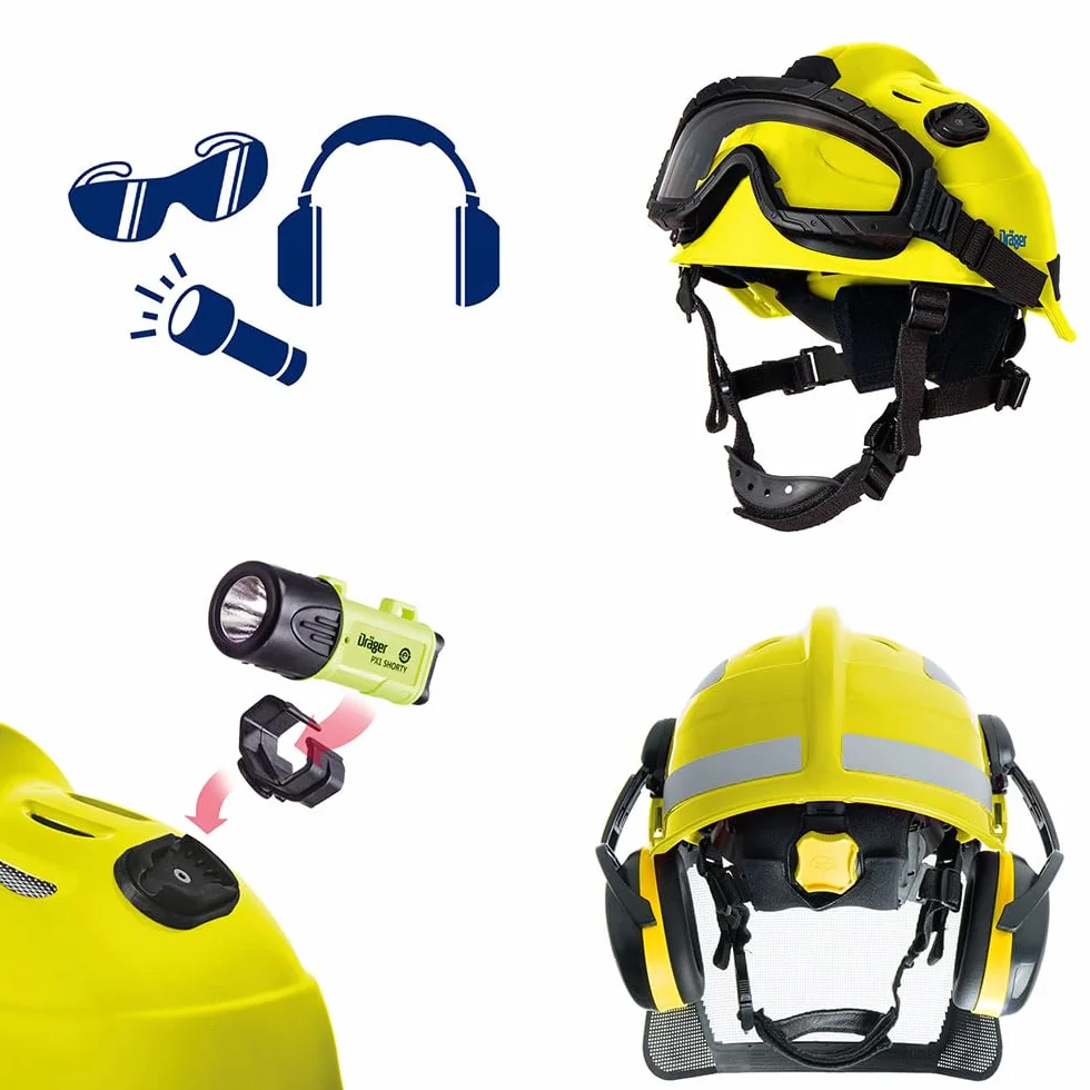 Dräger HPS 3500 wielofunkcyjny kask ochronny klasy premium, lakierowany