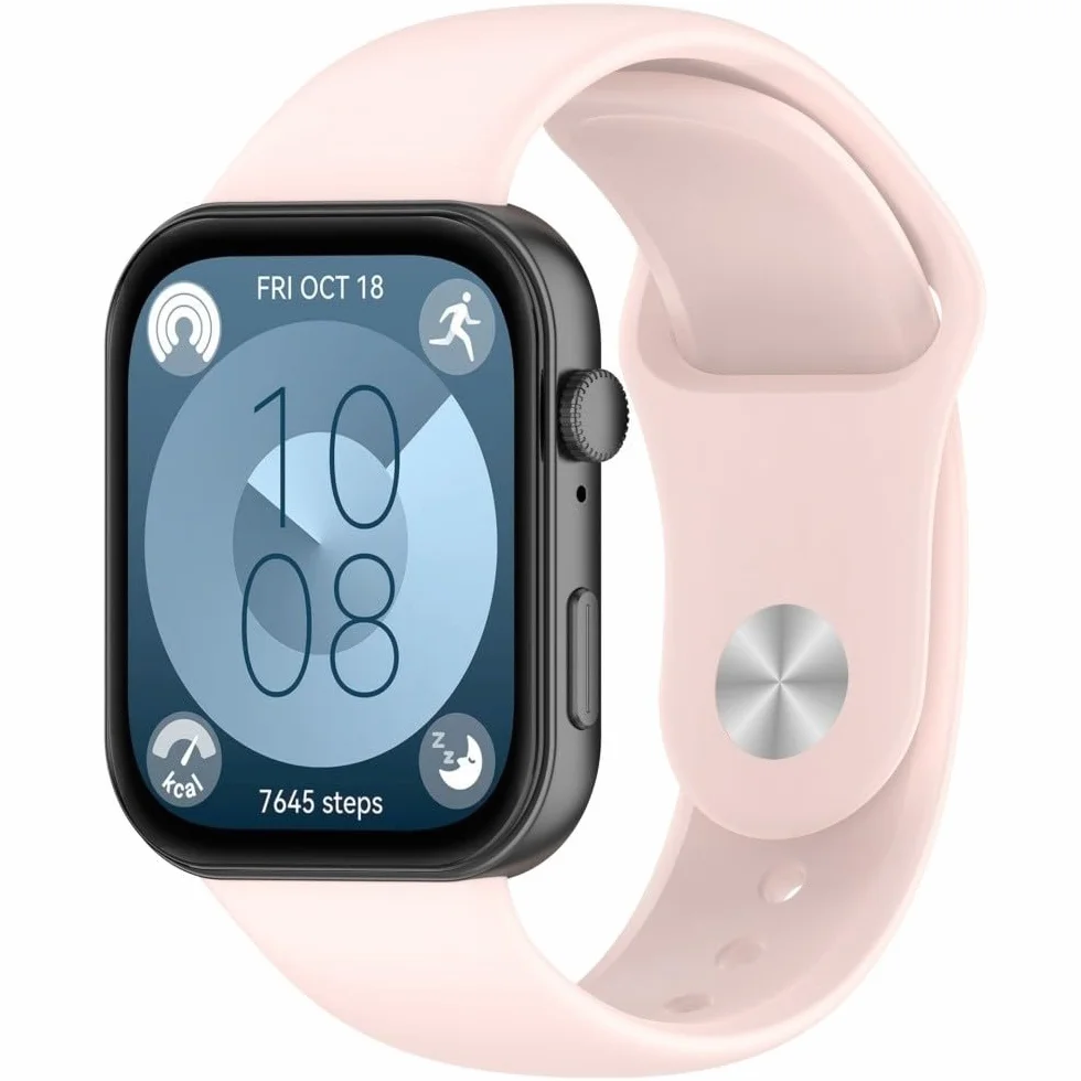 Silikonowy pasek kompatybilny z Huawei Watch Fit 3/4/4 Pro, sportowy, miękki