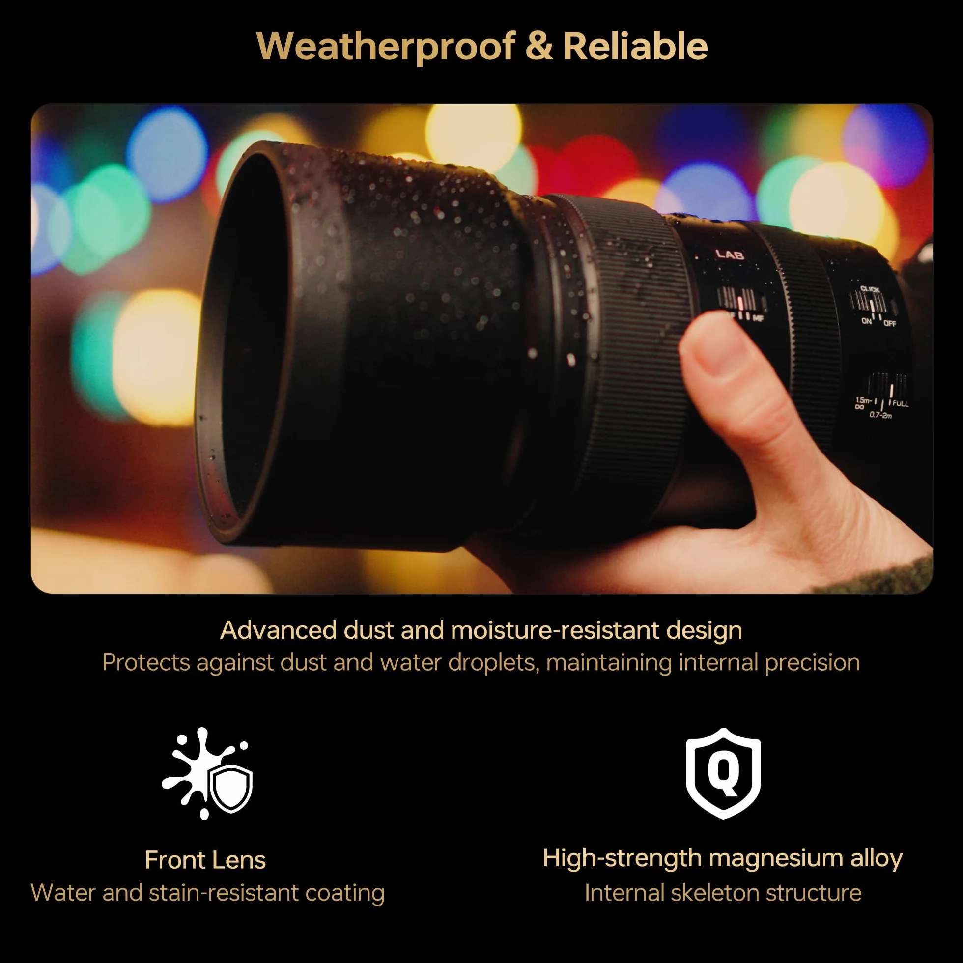 VILTROX Obiektyw 135 mm F1.8 LAB Z Pełnoklatkowy Teleobiektyw Autofokus Prime z Silnikiem HyperVCM Nikon Z-Mount