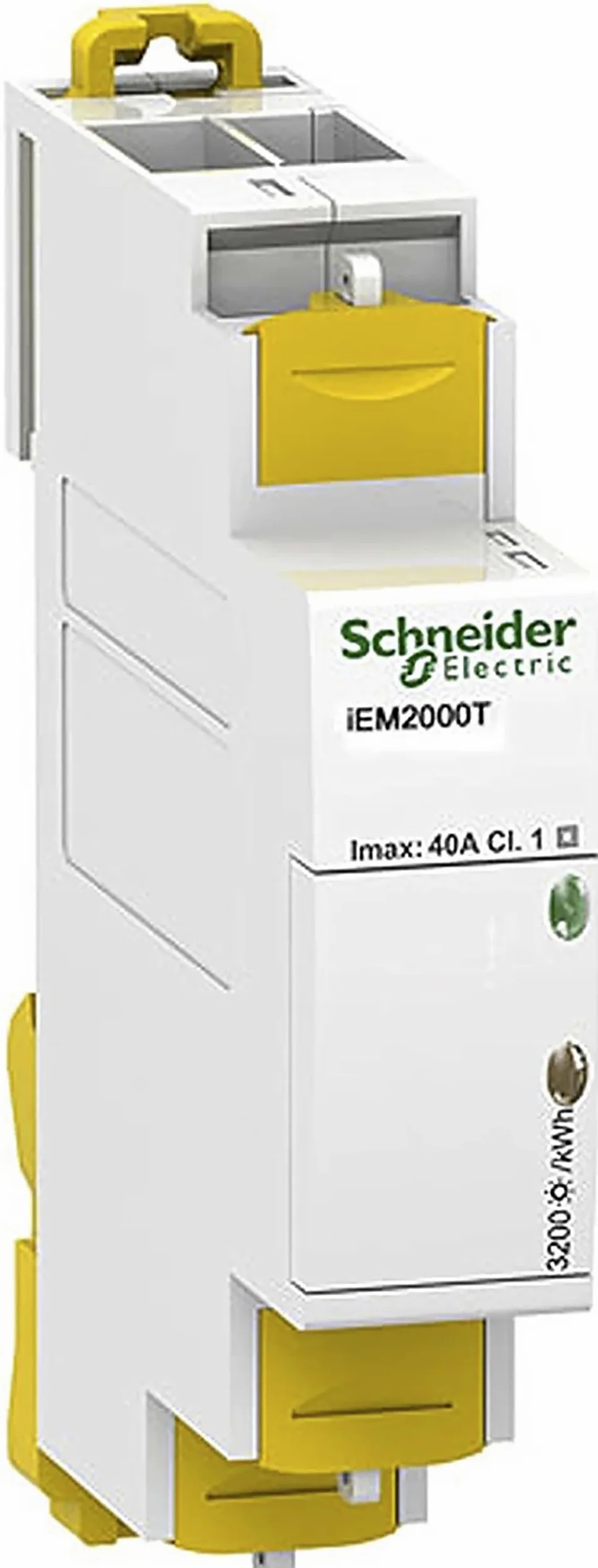 Schneider A9MEM2000T licznik energii, 1-fazowy, 40 A, S0-impuls, bez licznika