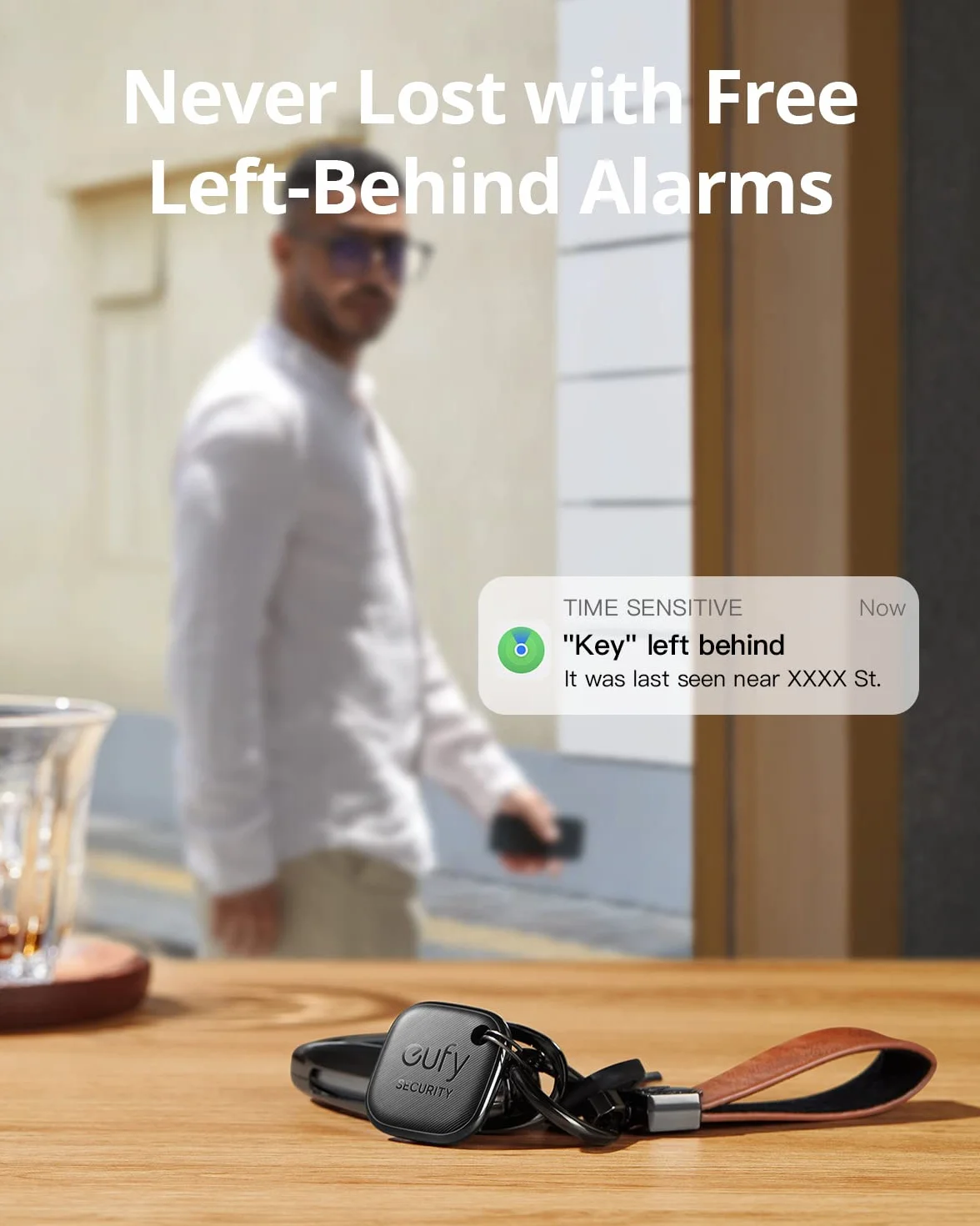 eufy Security SmartTrack Link lokalizator kluczy Apple Find My Bluetooth wodoodporny