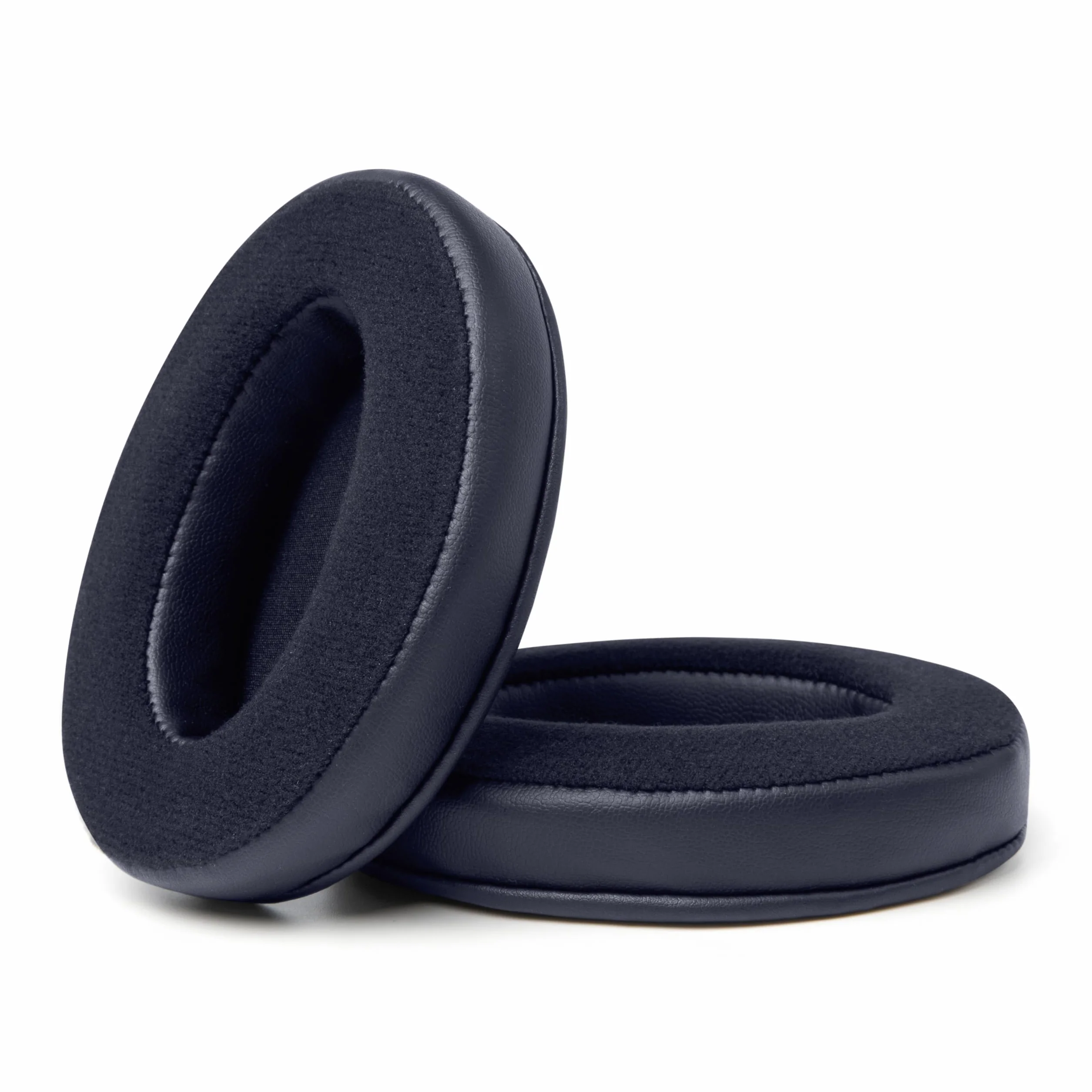 WC PadZ Velour - Ultimate Upgraded Earpads by Wicked Cushions - Kompatybilne z Audio Technica, HyperX, SteelSeries Arctis & More - Extra Thick - Bigger Opening - Softer Memory Foam | (Black)