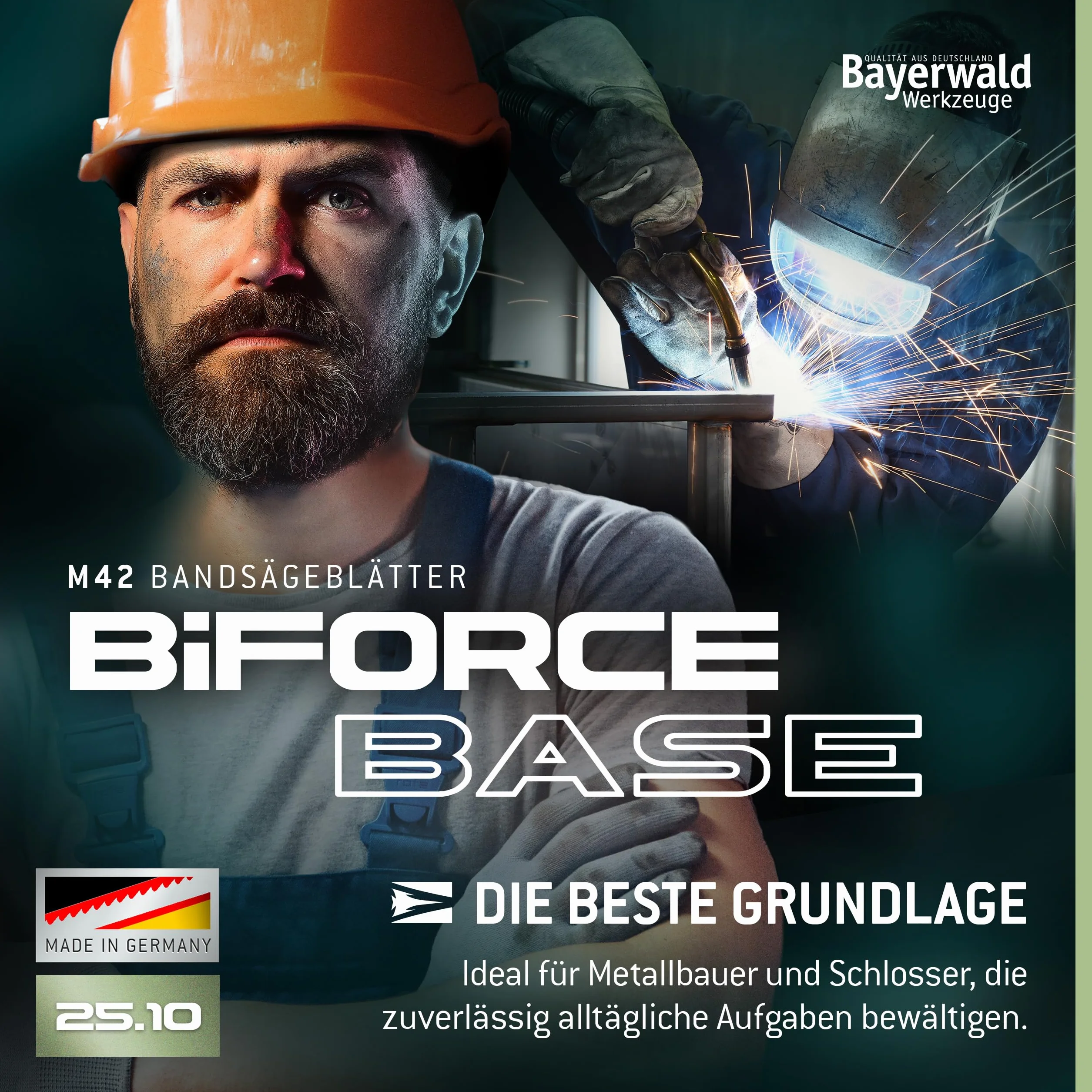 Bayerwald taśma do piły do metalu - brzeszczot taśmowy 3000 x 20 x 0,9 x 8 12 ZpZ - M42 brzeszczot do piły taśmowej stal + metale nieżelazne