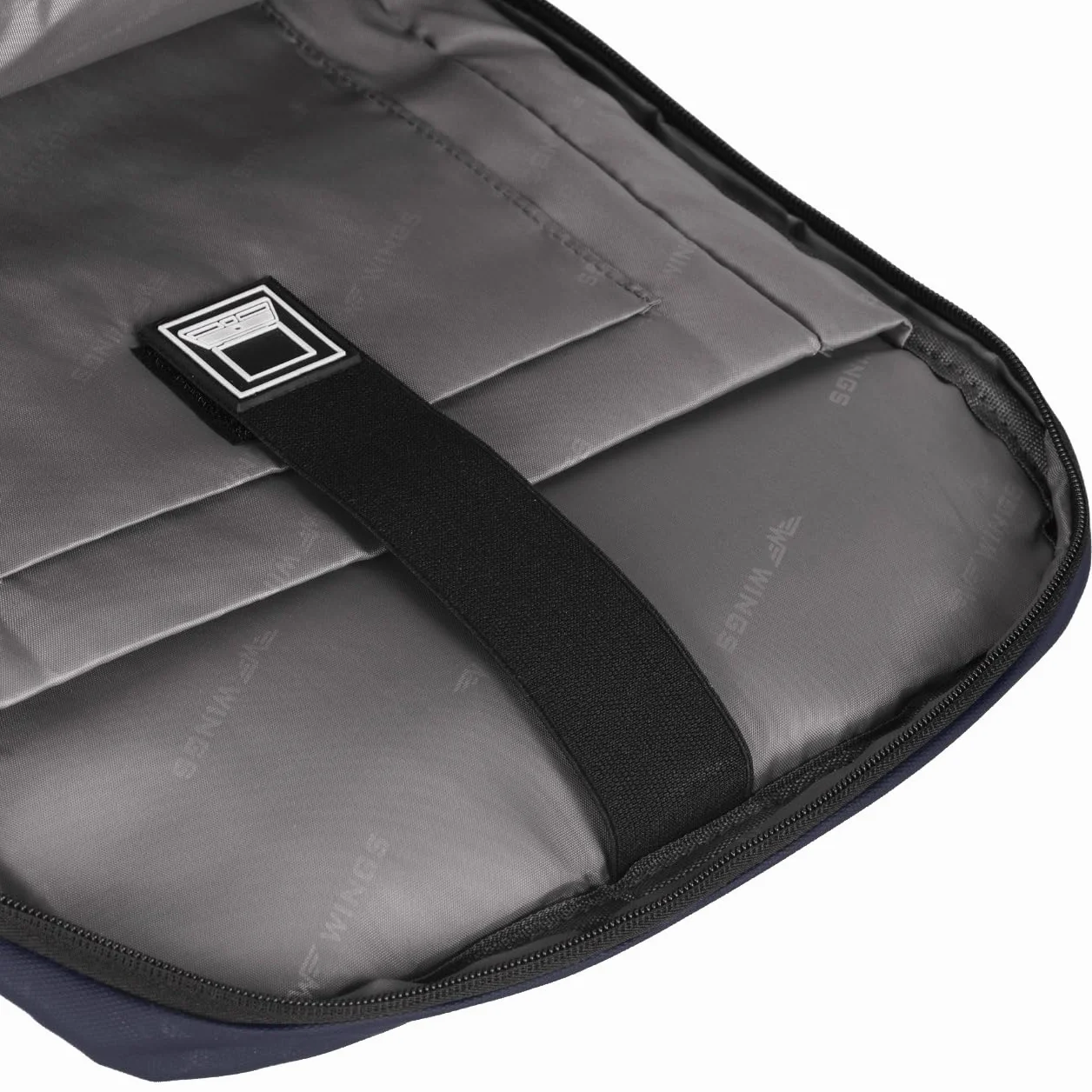Plecak VIREO WINGS Granatowy 40x29x15 cm 20L Port USB Kieszeń na Laptop 17" Bagaż Podręczny