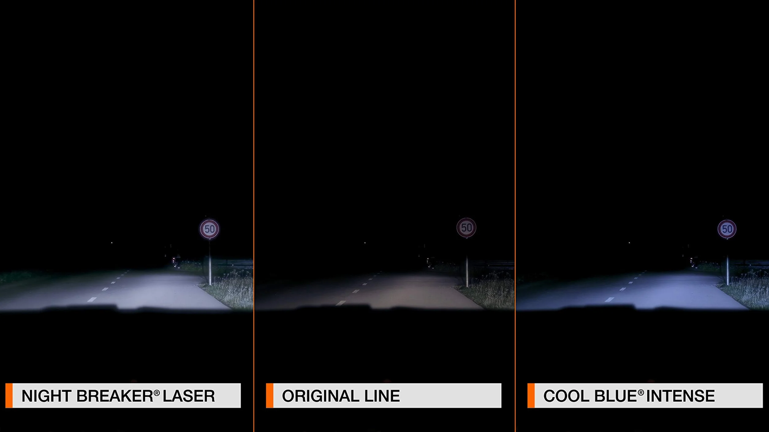 OSRAM COOL BLUE INTENSE H4, +100% jaśniejsze światło, do 5000K, żarówka halogenowa, wygląd LED, kartonowe pudełko (1 lampa)