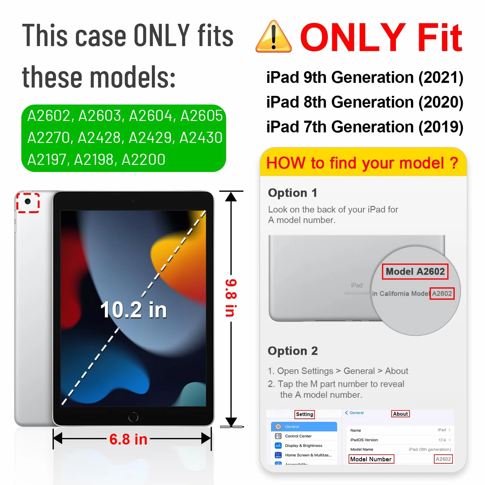 Fintie Etui na iPad 9. generacji 2021 10,2 cala TPU ochronne z uchwytem na ołówek Auto Sleep/Wake fioletowe