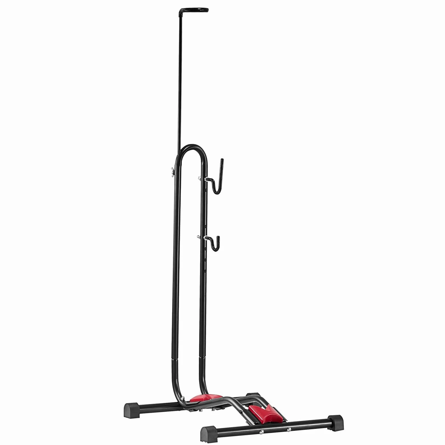 VEVOR Stojak rowerowy kompatybilny z rowerem górskim i rowerowym 406,4–700 mm, wolnostojący bagażnik rowerowy, stojak do przechowywania roweru pionowego i poziomego, stojak na rower podłogowy do