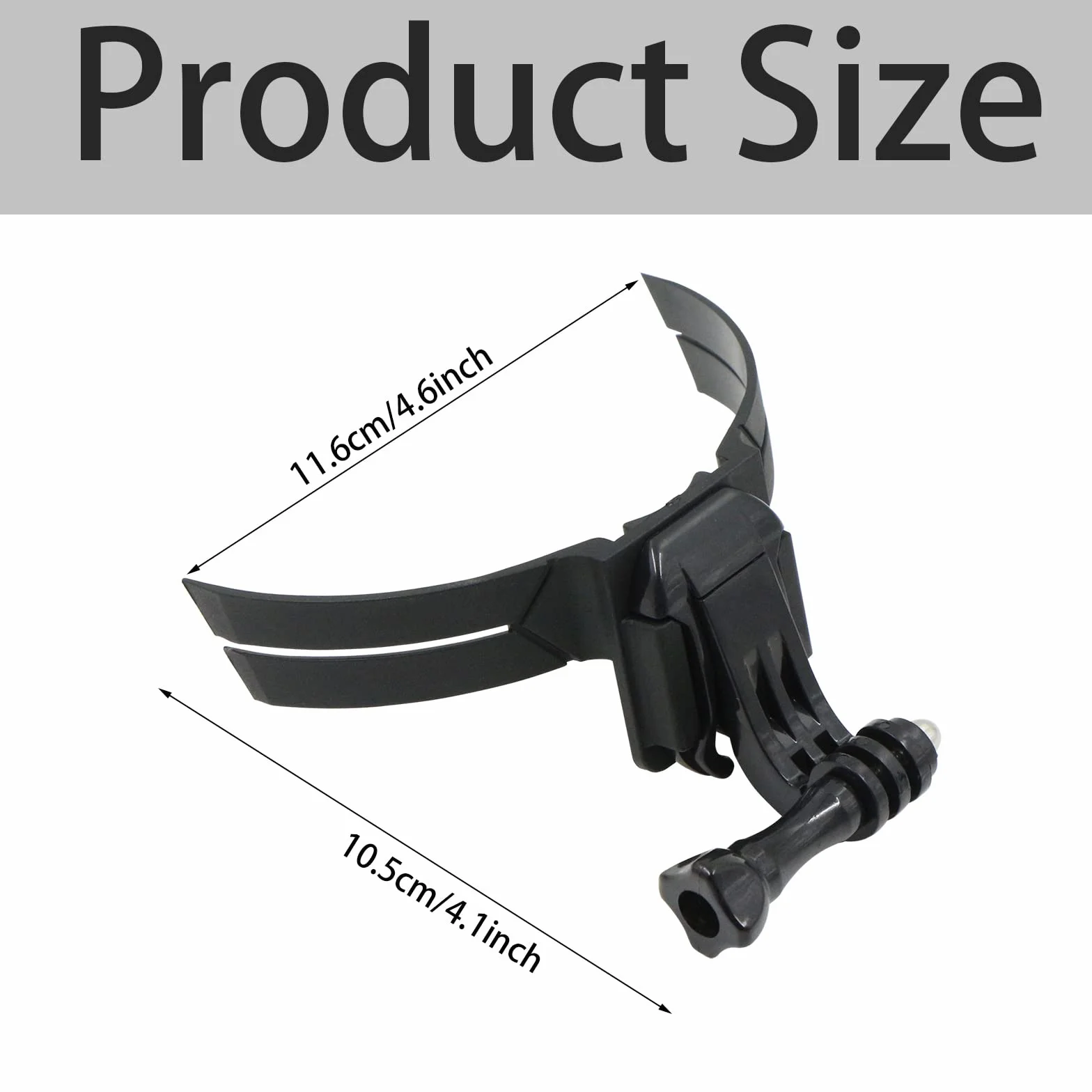 Uchwyt na kask motocyklowy do GoPro Hero 11 10 9 8 7 Xiaomi Yi SJCAM