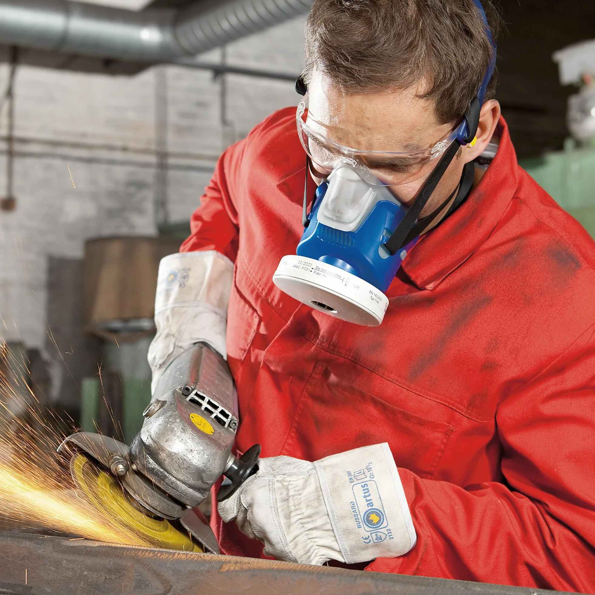 Dräger X-plore Rd40 filtr cząstek stałych 1140 P3 R do aerozoli/cząstek stałych
