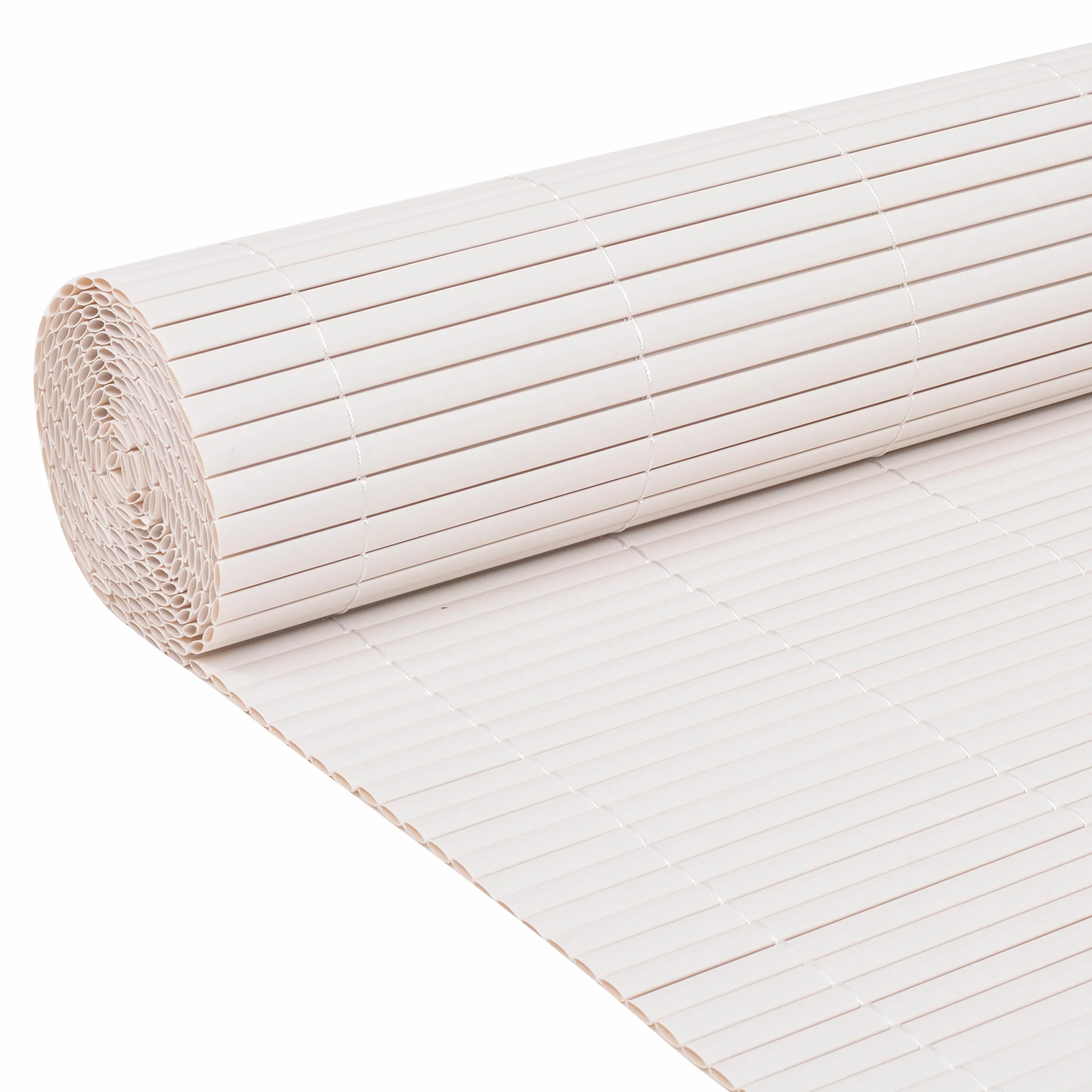 vidaXL Ogrodzenie Ogrodowe Biały 150 x 500 cm PVC, Ogród i taras, nowoczesny płot PVC, trwałe ogrodzenie, odporne na pogodę, prostokątna bariera
