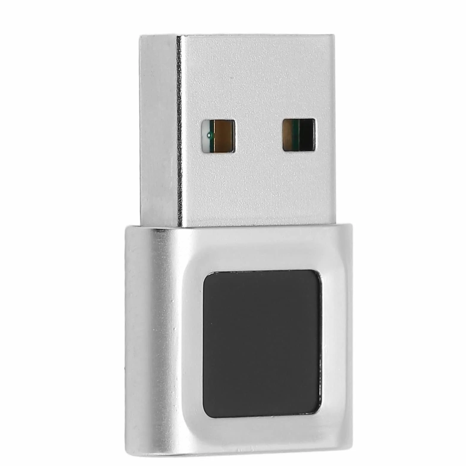 Czytnik linii papilarnych USB, czytnik linii papilarnych USB 360 stopni Mini kompatybilny z Win11/10 Touch Speedy Biometryczny do laptopa Win