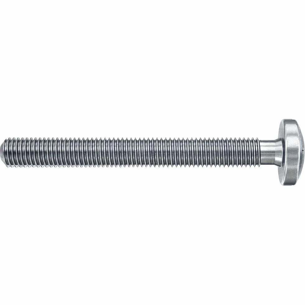 fischer 572915 DuoHM kołki rozporowe, 5 x 55 S TX ze śrubą metryczną i napędem TX do mocowania wsporników telewizyjnych, świateł, półek ściennych itp. w materiałach budowlanych panelowych (4 sztuki)