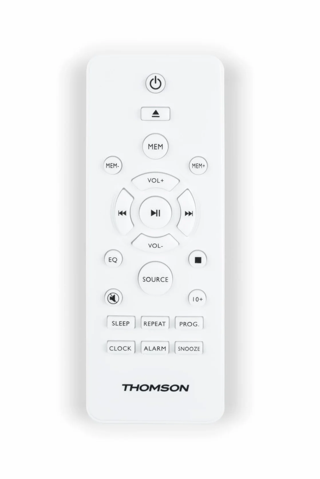 THOMSON COZY MIC121BT Lettore CD Bluetooth Radio FM MP3 USB Legno Bianco