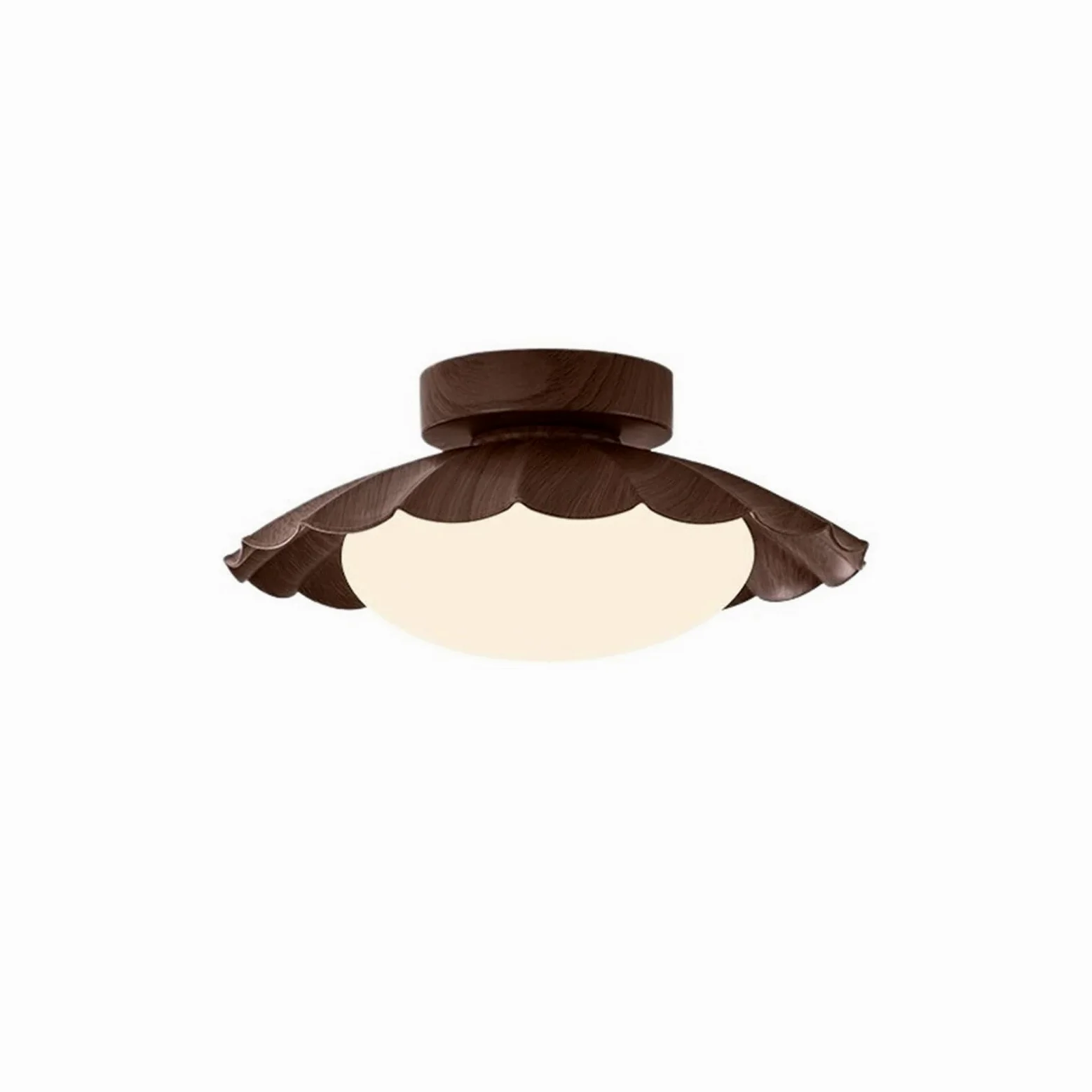 lampa sufitowa Lampa wejściowa w kształcie liścia lotosu, antyczna lampa w stylu retro do korytarza, lampa sufitowa na balkon Sypialnia