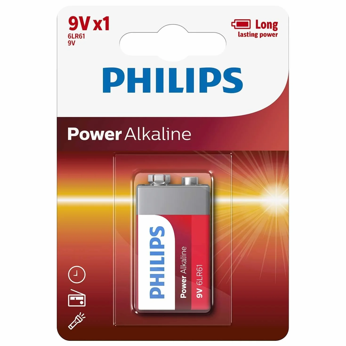 Philips 0568070 Powerlife 6LR61 E