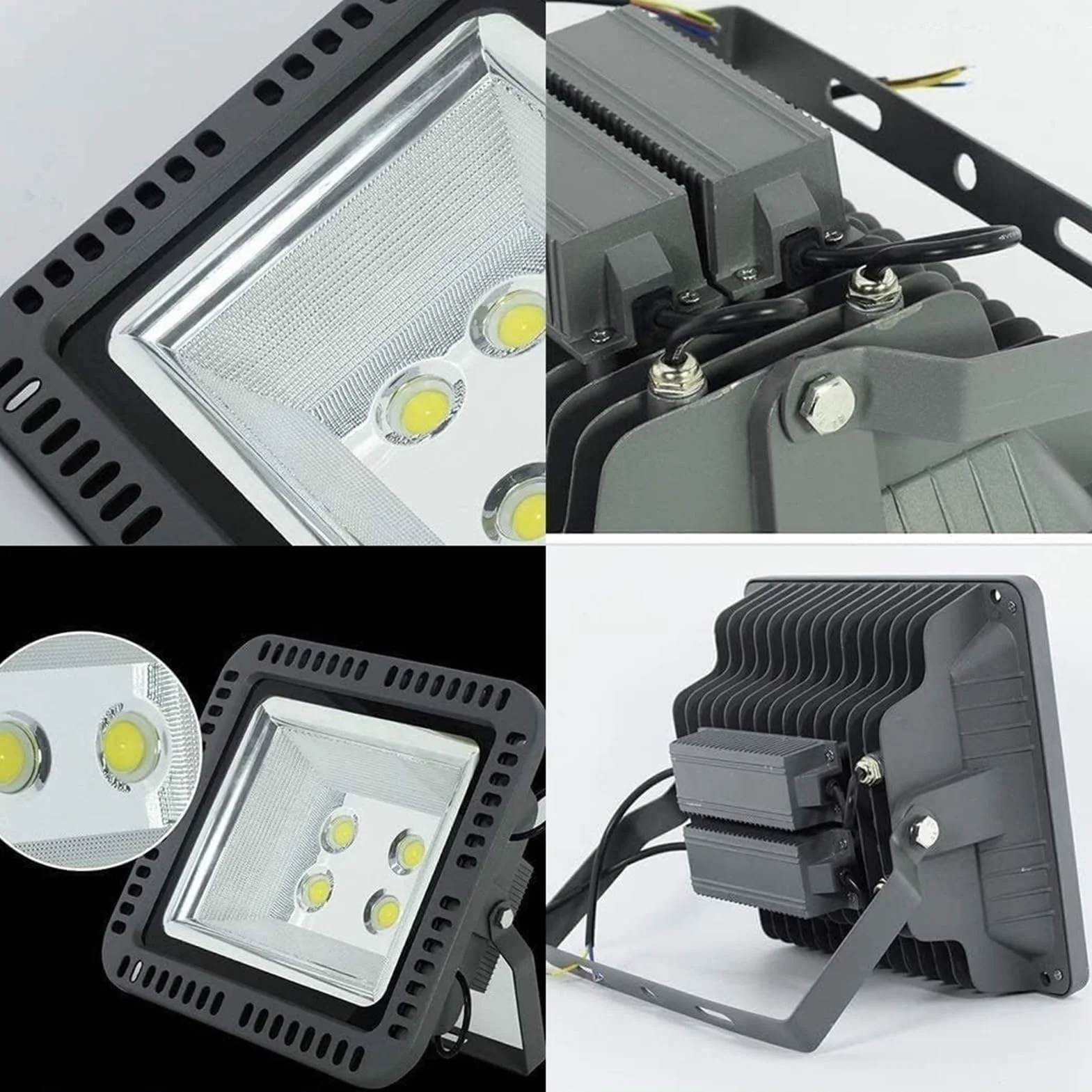 lampy solarne do użytku na zewnątrz, Naświetlacz LED 50W |Reflektor zewnętrzny IP65 | do oświetlenia świątecznego w światłach bezpieczeństwa na podwórku ogrodowym