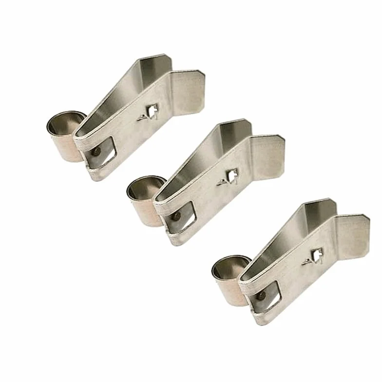5 szt. Zacisk sprężynowy ze stali nierdzewnej Uchwyt szczotki węglowej do generatorów - Trwały zacisk zaciskowy(12X38MM)