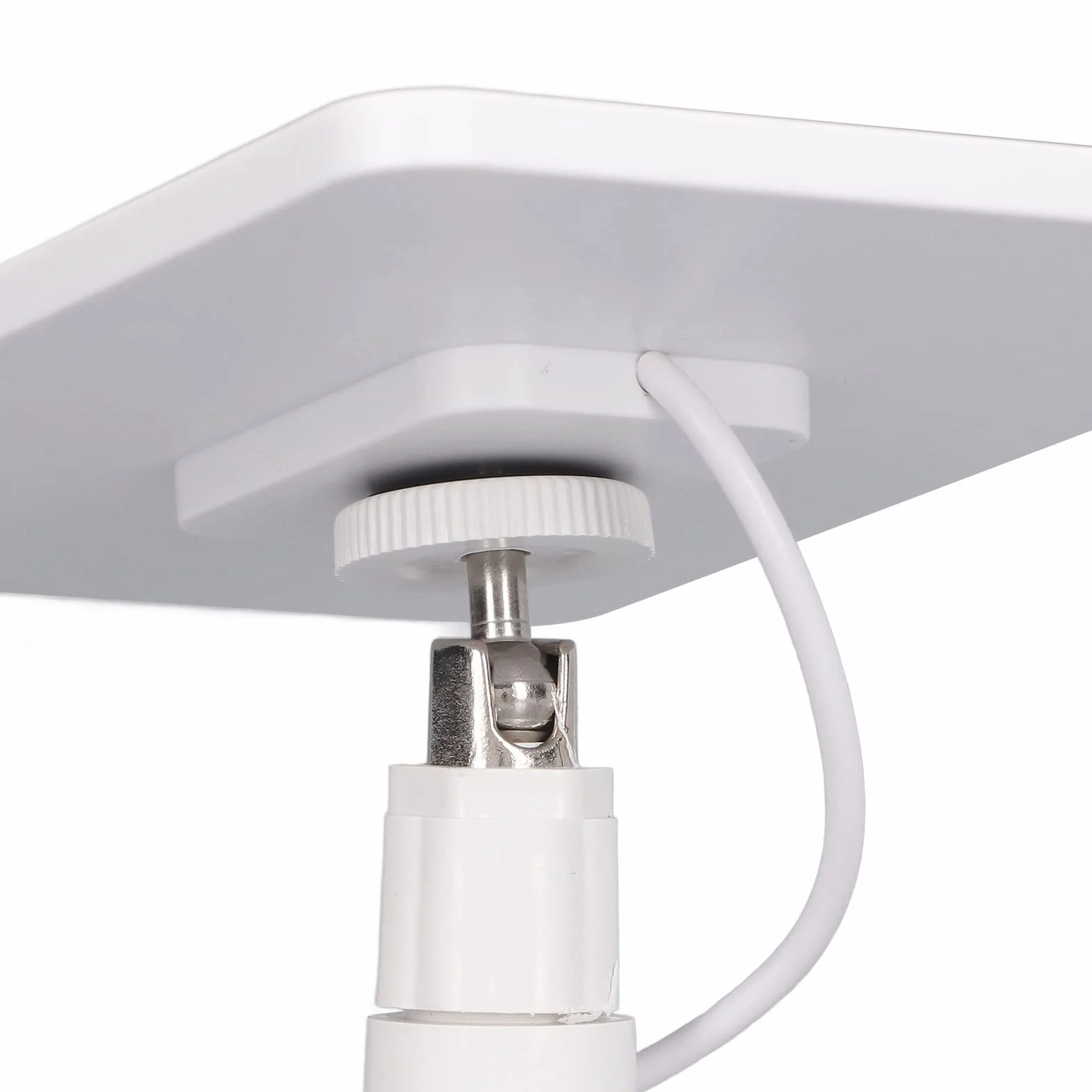 Panel słoneczny 10 W, zewnętrzna ładowarka słoneczna USB do kamery bezpieczeństwa (biała)