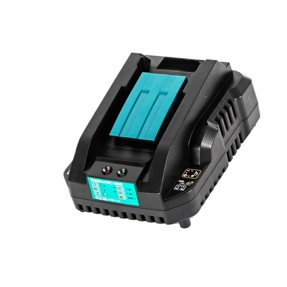 Ładowarka litowo-jonowa DC18RC 3A kompatybilna z Makita 18V 14.4V BL1860B,BL1850B,BL1840,BL1830,BL1820,BL1415,BL1440 ładowarka do elektronarzędzi(US)