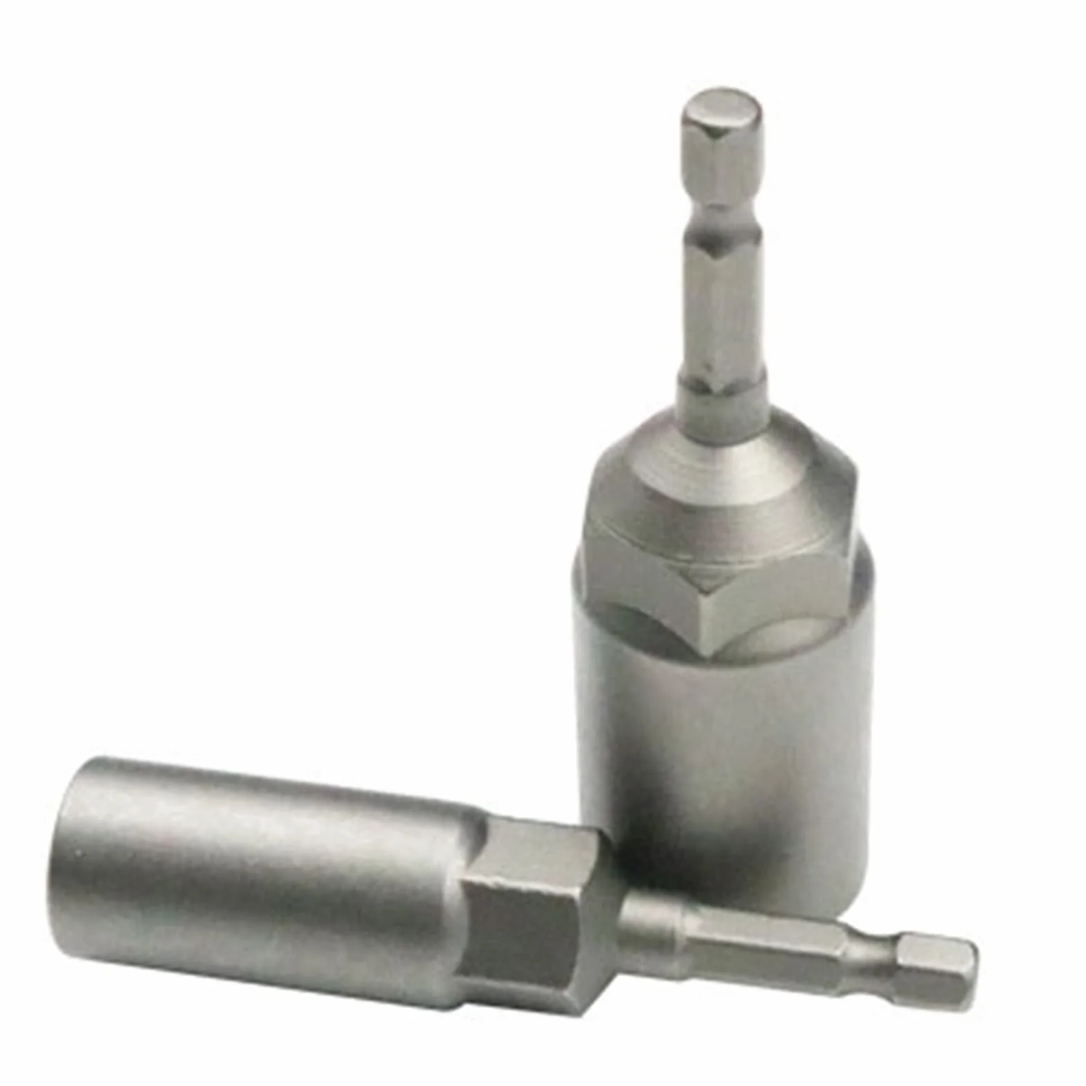 Adapter gniazdka sześciokrotnego, Zestaw 10 nasadek sześciokątnych 1/4 cala, głębokich, długich, 1/2-calowych, adapterów do wiertarek udarowych