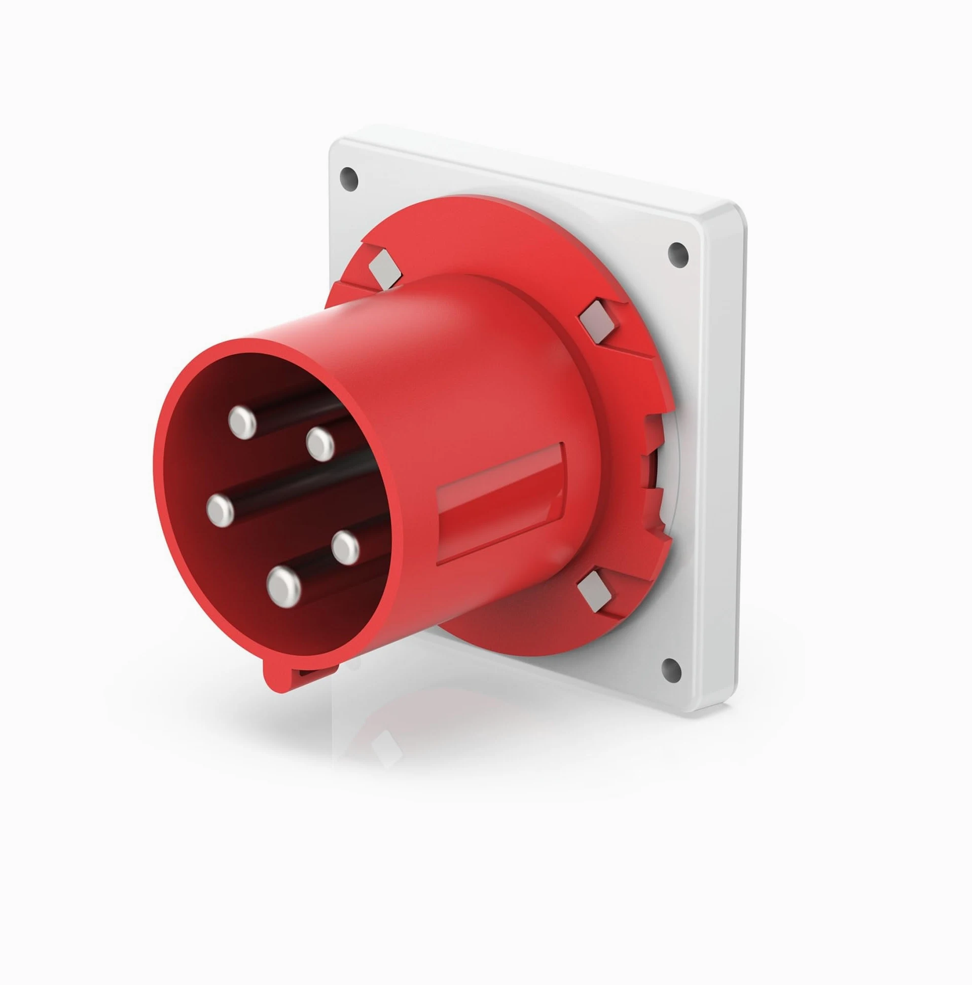 Ukryta instalacja gniazdo lotnicze 16A 32A 63A 125A IP44 IP67(IP44 4P 32A)