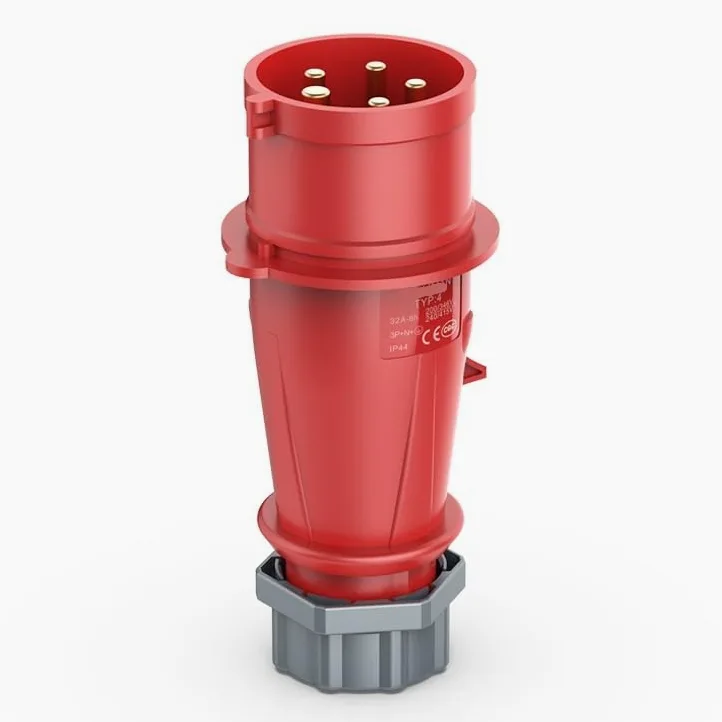 Wtyczka przemysłowa TYP-1366 Lotnicza IP44(16A 5P IP44)