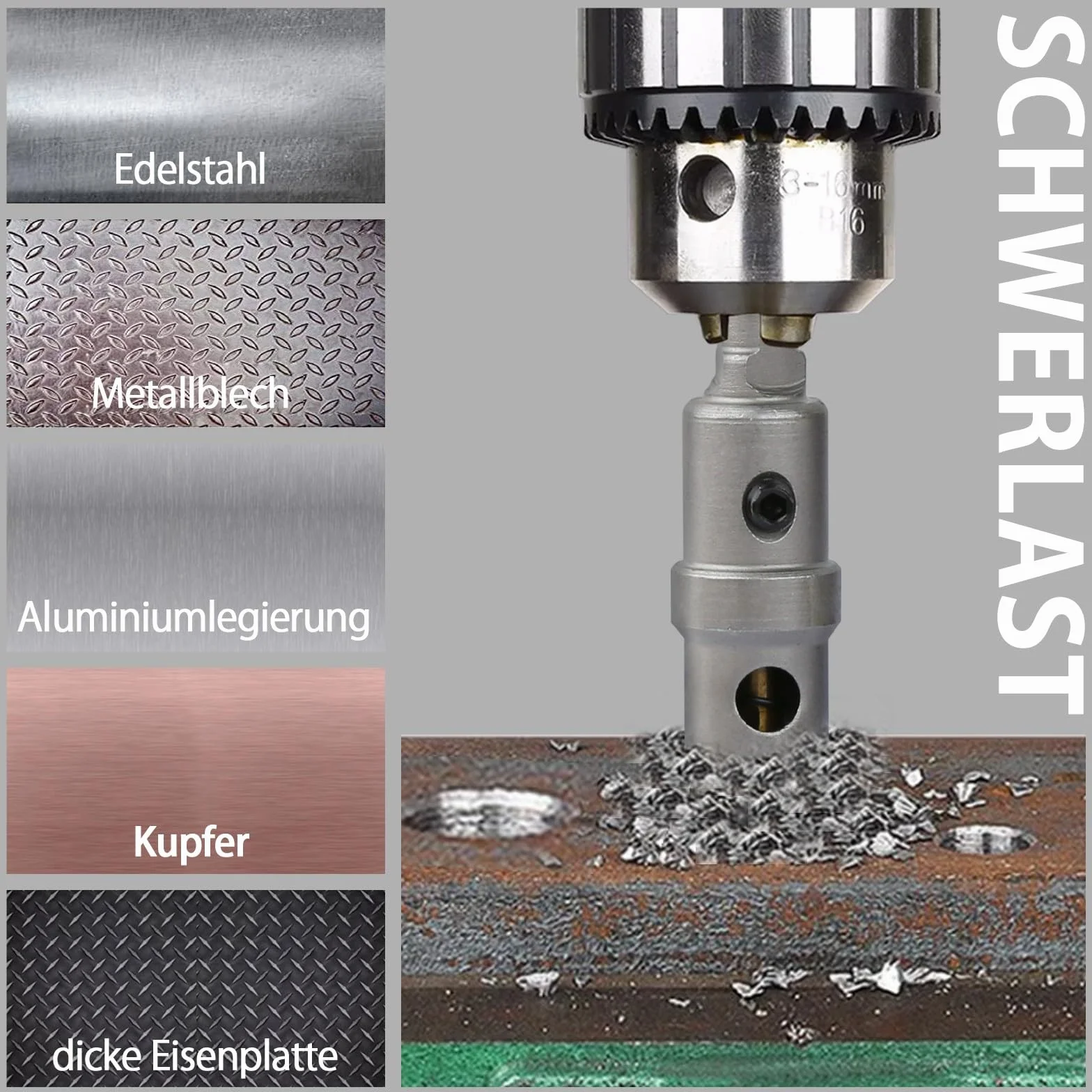TCT otwornica, 127 mm wiertło z węglika spiekanego z wiertłami centrującymi, frez do twardego metalu, stali nierdzewnej, stali konstrukcyjnej, stopu aluminium, miedzi, żelaza, tworzywa