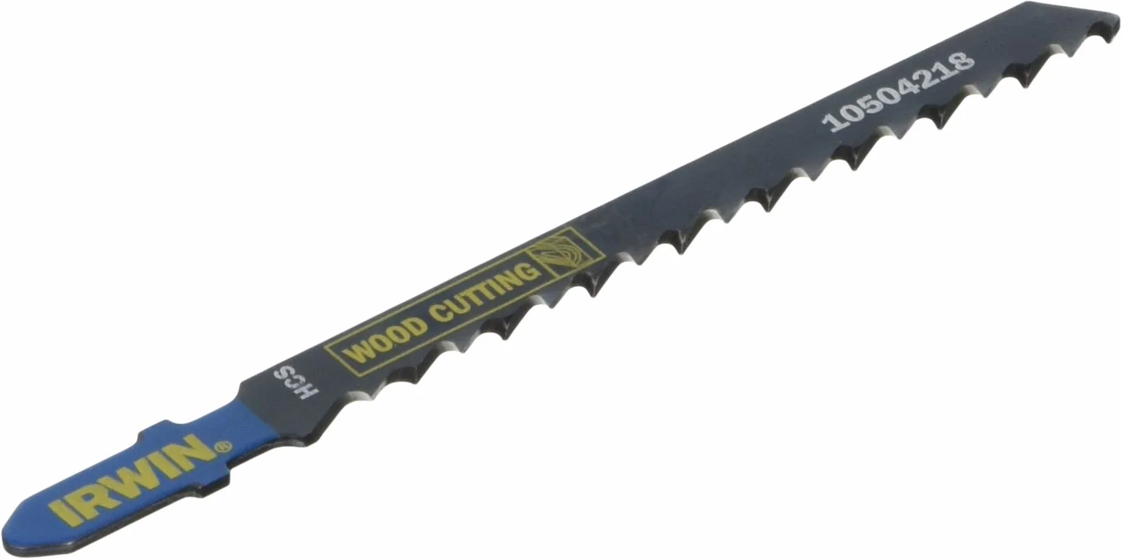 IRWIN 10504545 IW10504545 ostrze do cięcia drewna HCS do wyrzynarki (chwyt T, 100 milimetrów, 6 TPI, T144D, standard)
