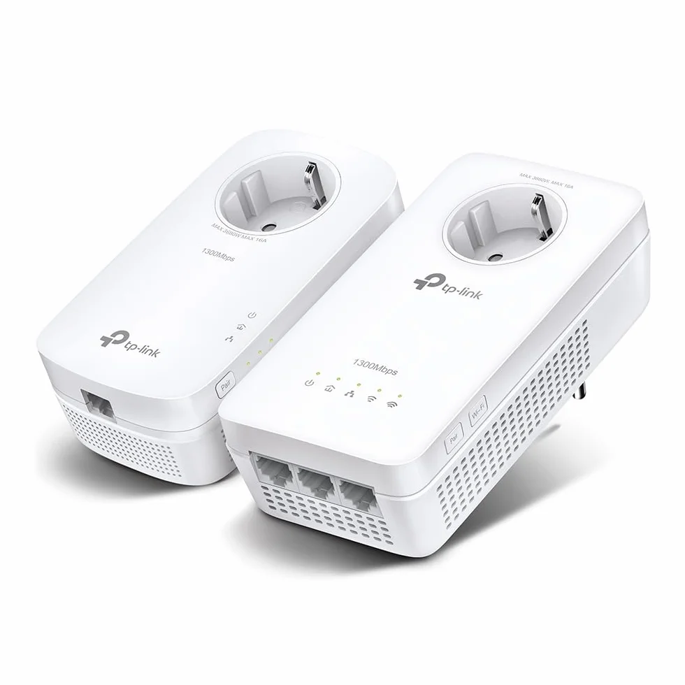 TP-Link TL-WPA8631P KIT Zestaw Powerline AV1300 WiFi AC1200 3 porty Gigabit OneMesh