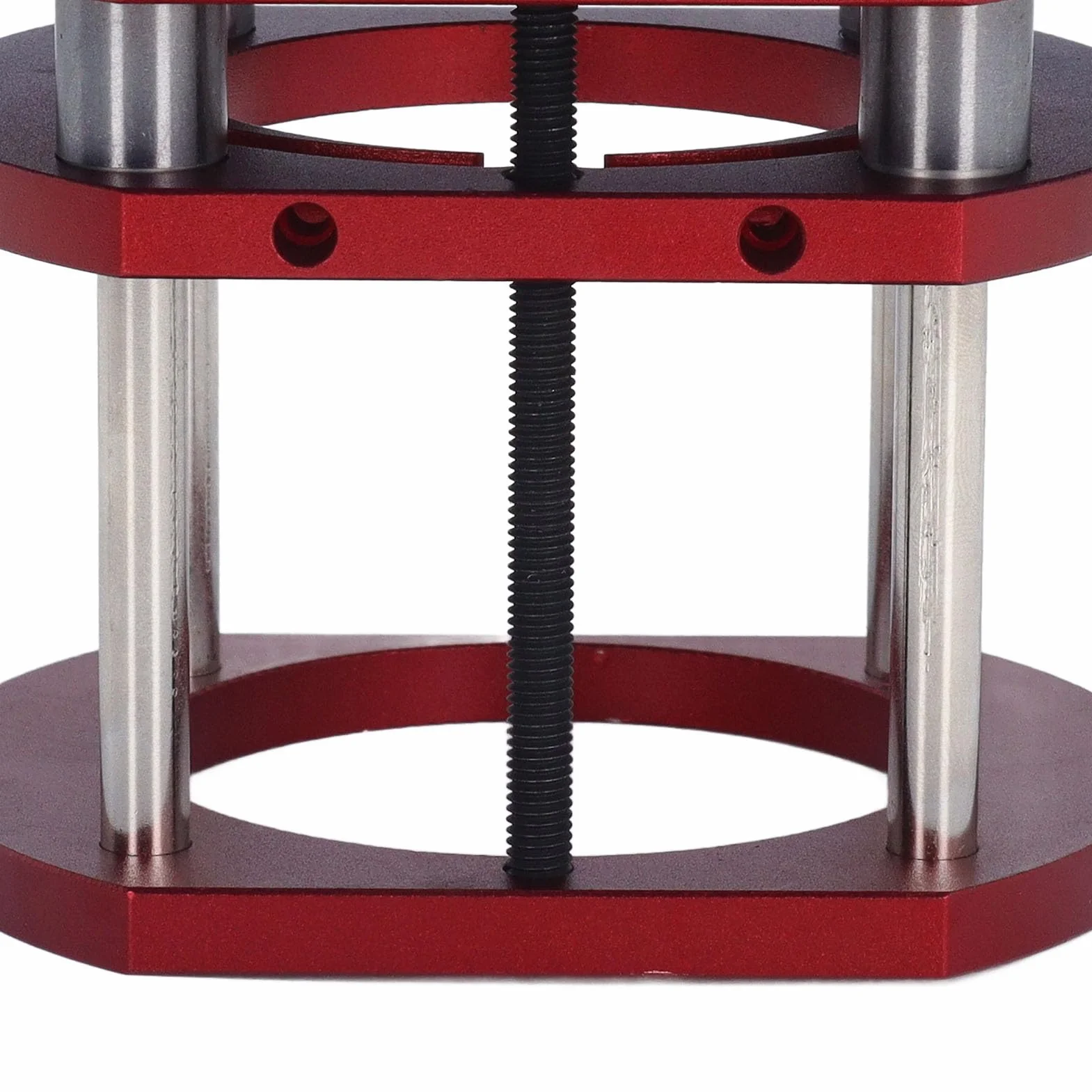 Generic Podstawa Podnośnika Routera Wysokiej Jakości Regulowany stół ze Stopu Aluminium do Obróbki Drewna Ręczne Narzędzie z Podnośnikiem 51 Mm do Maszyn Rzeźbienia i Przycinania (BLUE)