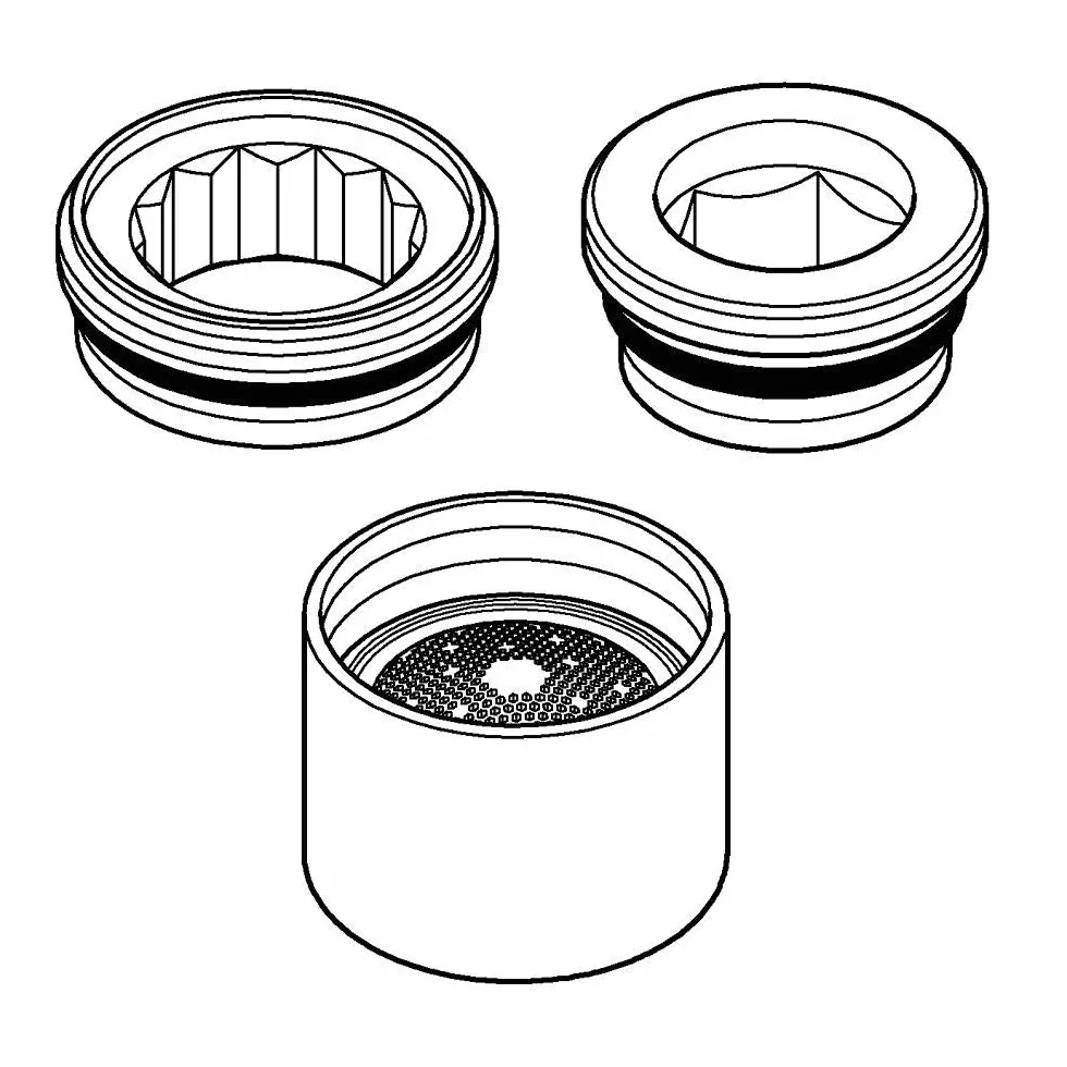 Grohe Aerator laminarny 13935000