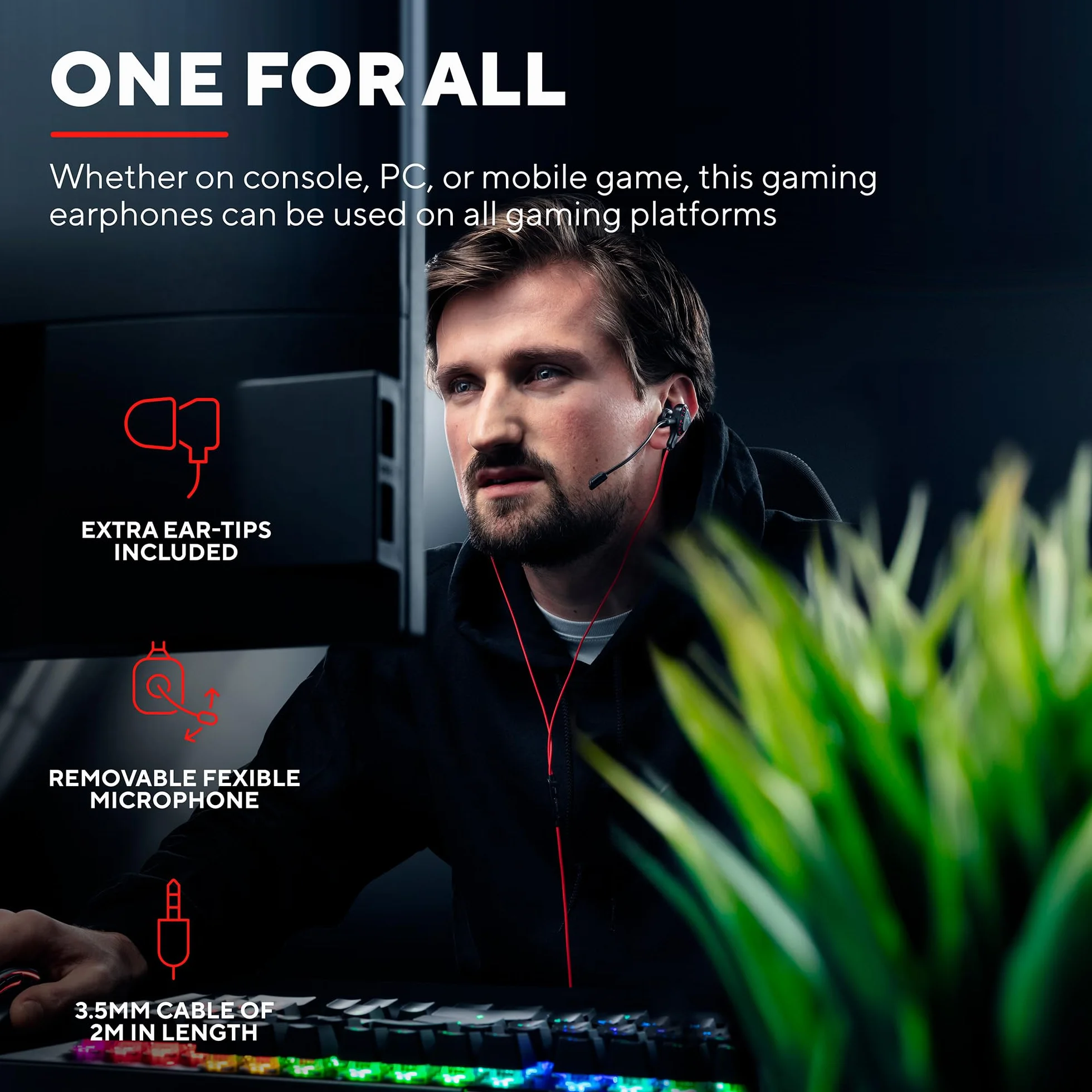 Trust Gaming GXT 411P Radius Słuchawki Czarny