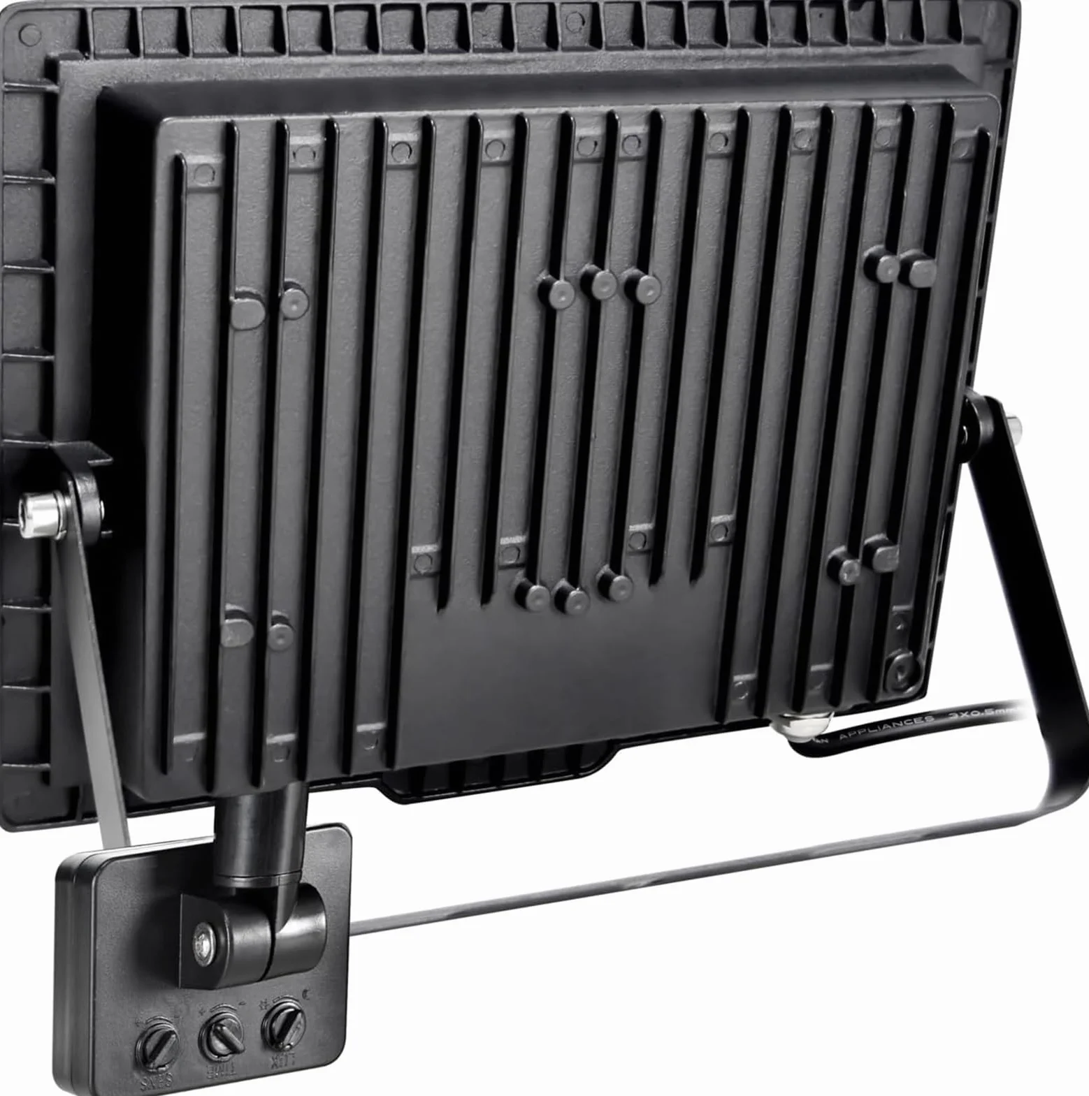 lampy solarne, Indukcyjny reflektor z regulowanym czujnikiem ruchu PIR do użytku na zewnątrz, tarasie i w ogrodzie(Nature,50W)