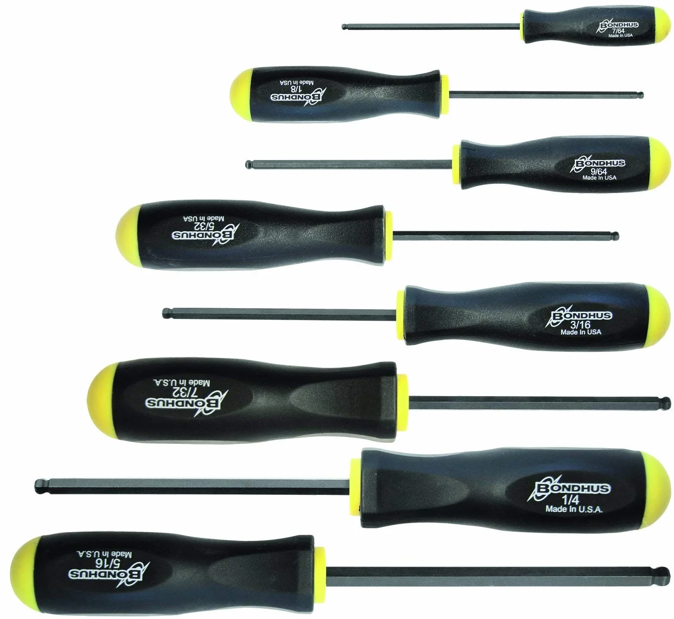 Bondhus 10633 BSX8 zestaw piłek 19,5 cm - 5/16 cm